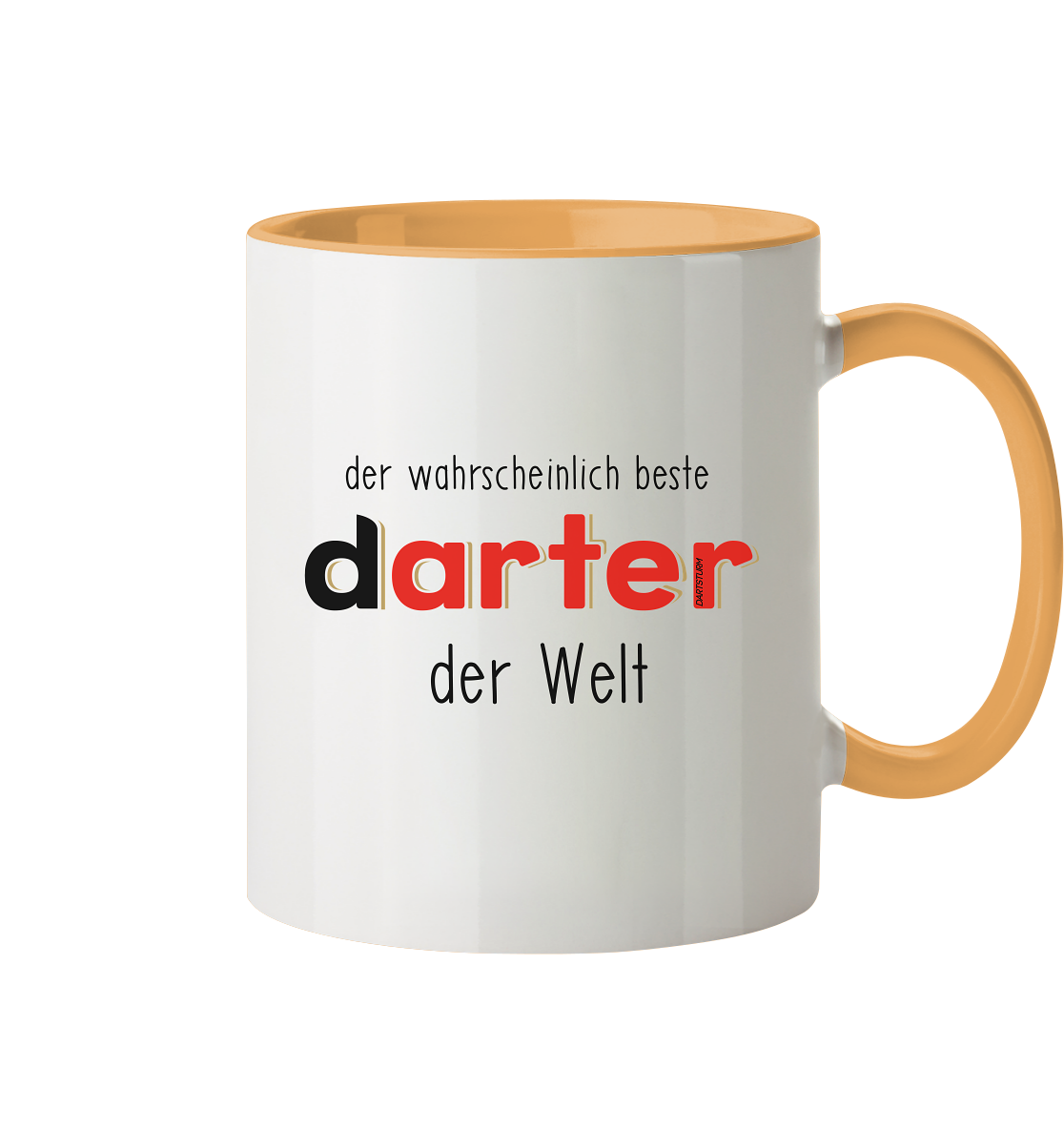 DartSturm - Der wahrscheinlich beste darter der Welt Schwarz - Tasse zweifarbig DartSturm - Der wahrscheinlich beste darter der Welt Schwarz - Tasse zweifarbig