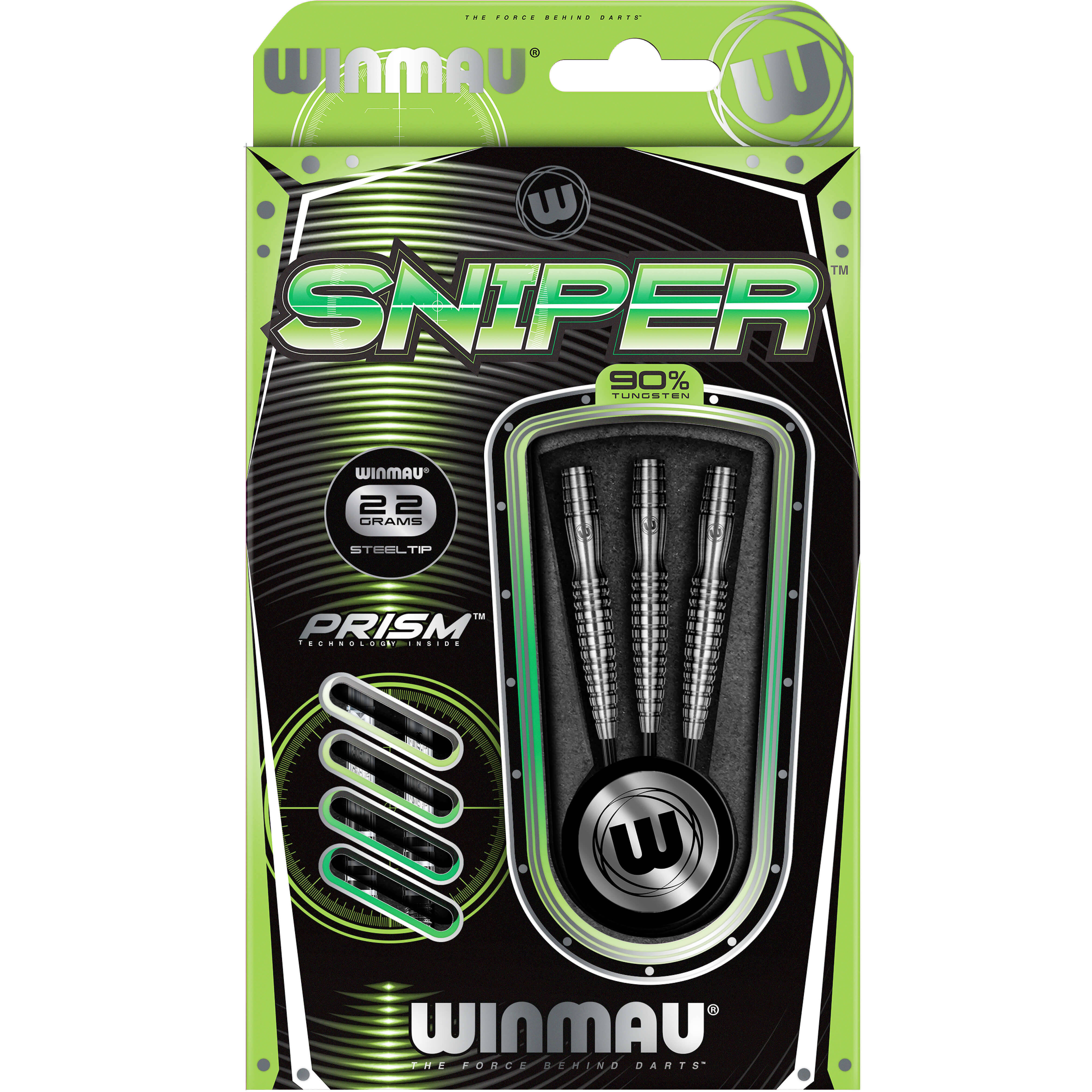 Winmau-Sniper-Typ-B-Steeldart-Verpackung Winmau - Sniper Typ B - Steeldart