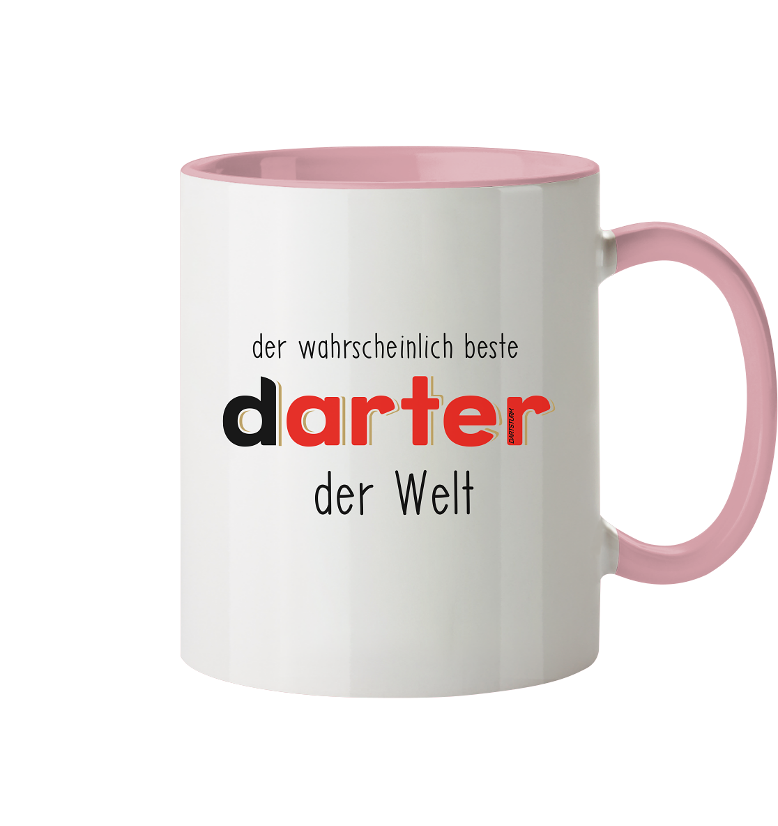DartSturm - Der wahrscheinlich beste darter der Welt Schwarz - Tasse zweifarbig DartSturm - Der wahrscheinlich beste darter der Welt Schwarz - Tasse zweifarbig
