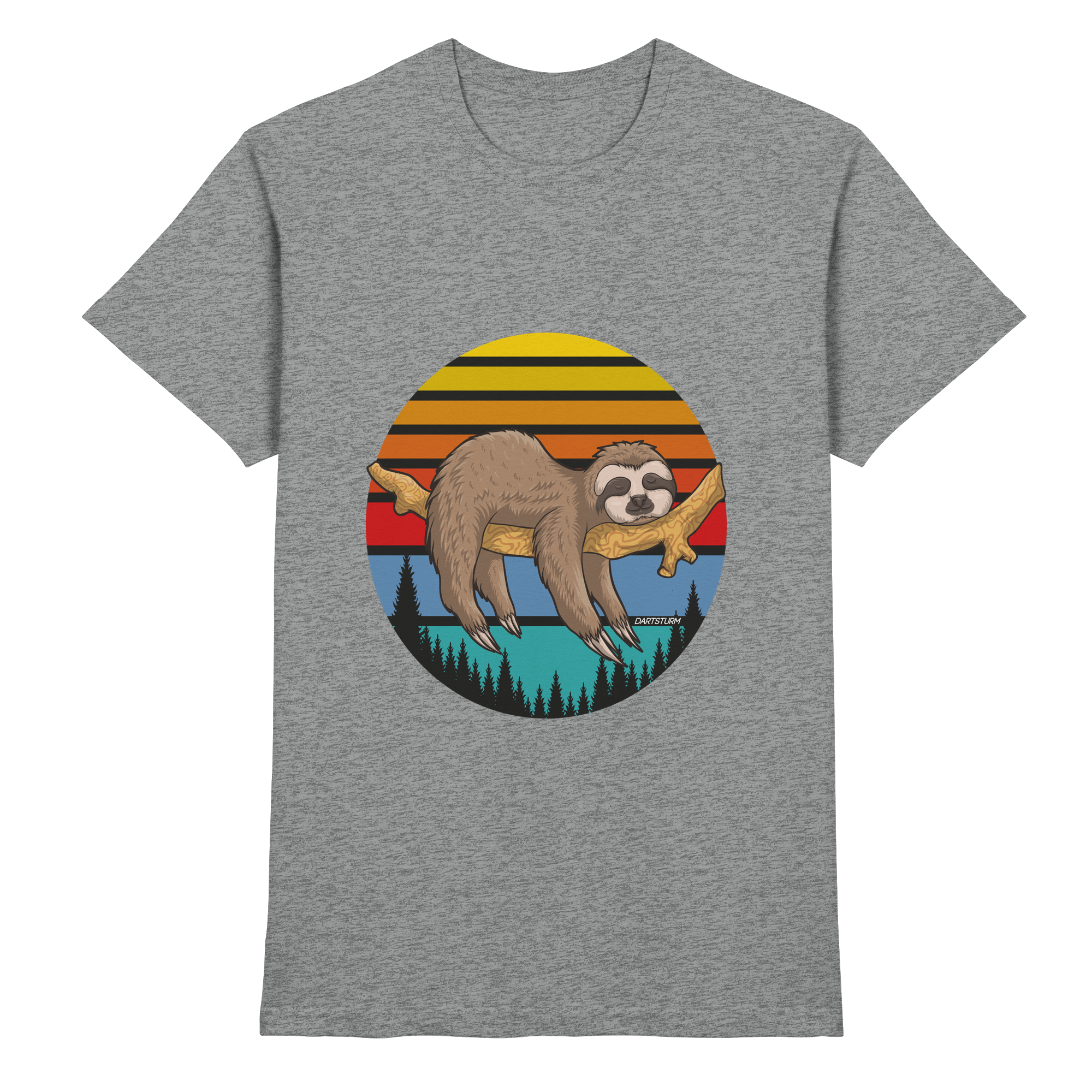 DartSturm - Lazy Sloth - Premium Shirt DartSturm - Lazy Sloth - Premium Shirt