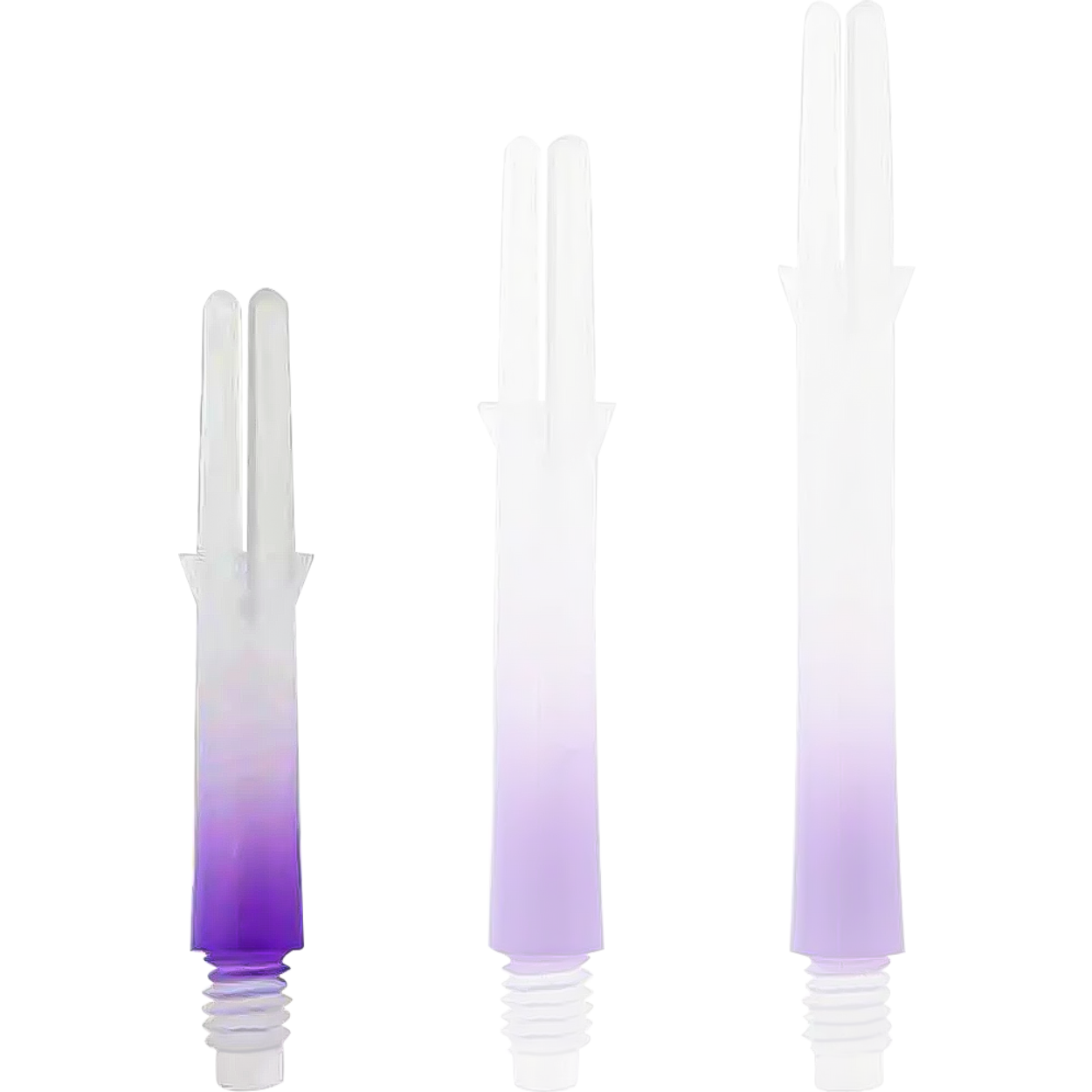 L-Style - L-Shaft Lock Straight TwoTone - Weiß Klar Lila L-Style - L-Shaft Lock Straight TwoTone - Weiß Klar Lila