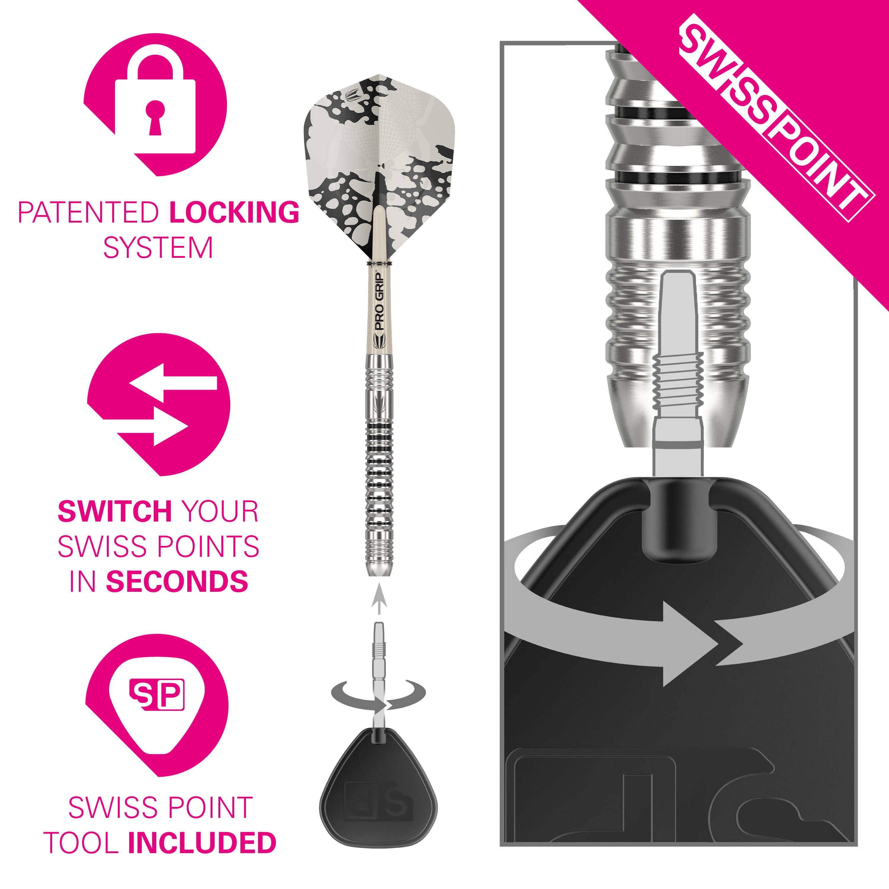 Target - Swiss Point - Exo 03 - Steeldart