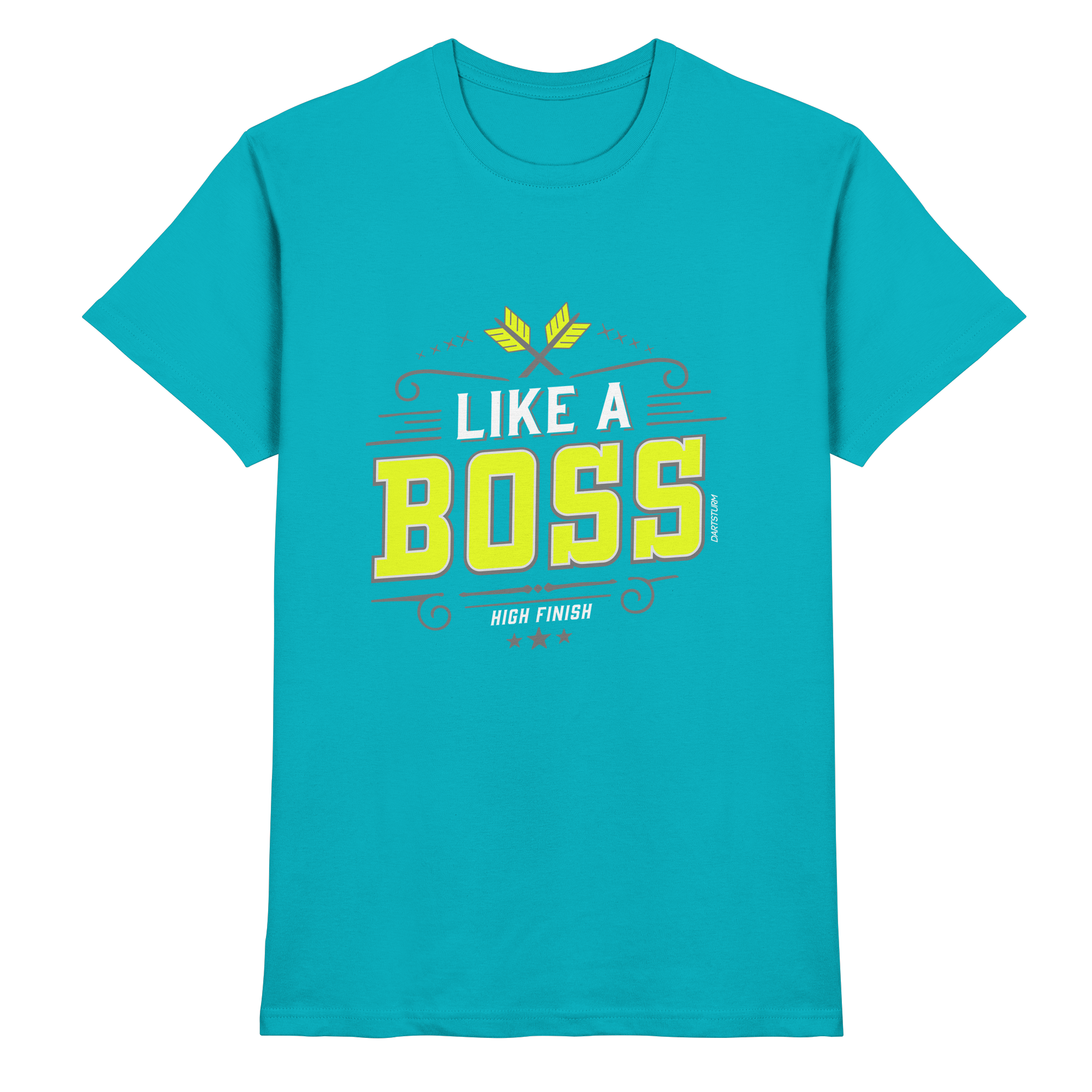 DartSturm - Like a Boss Yellow - Premium Shirt DartSturm - Like a Boss Yellow - Premium Shirt