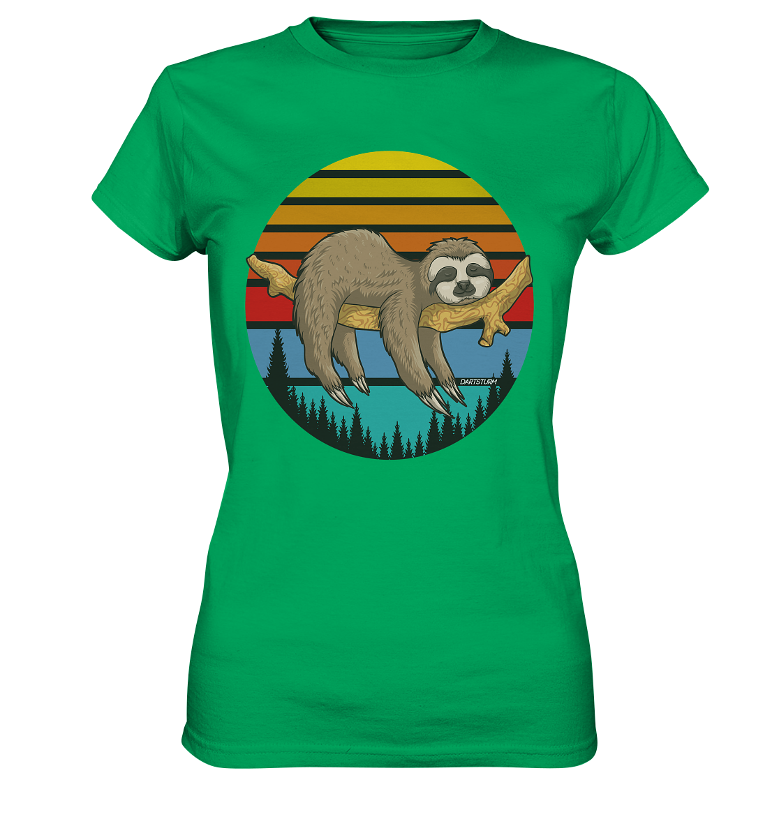 DartSturm - Lazy Sloth - Ladies Premium Shirt DartSturm - Lazy Sloth - Ladies Premium Shirt