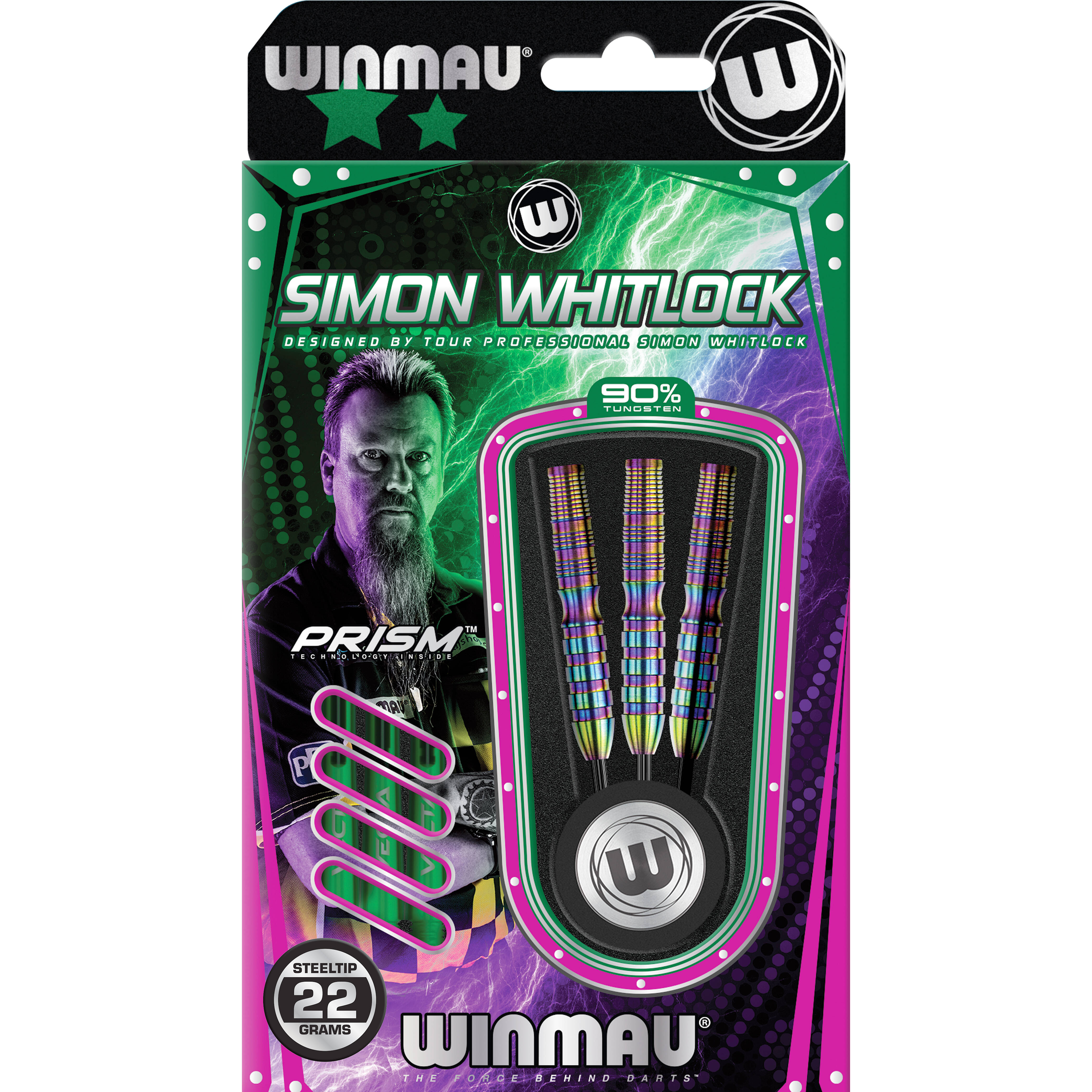 Winmau-Simon-Whitlock-World-Cup-SE-Steeldart-Verpackung Winmau - Simon Whitlock World Cup SE - Steeldart