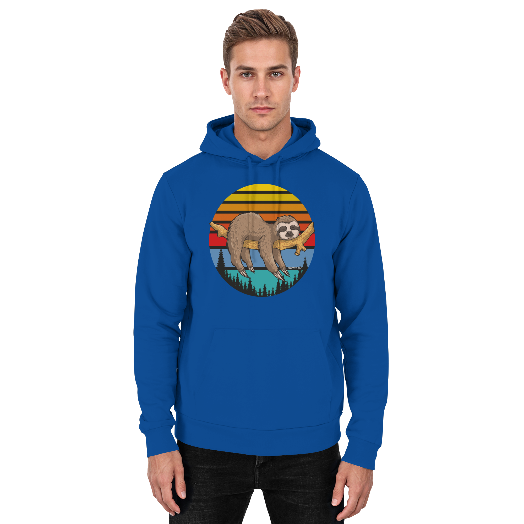 DartSturm - Lazy Sloth - Basic Unisex Hoodie