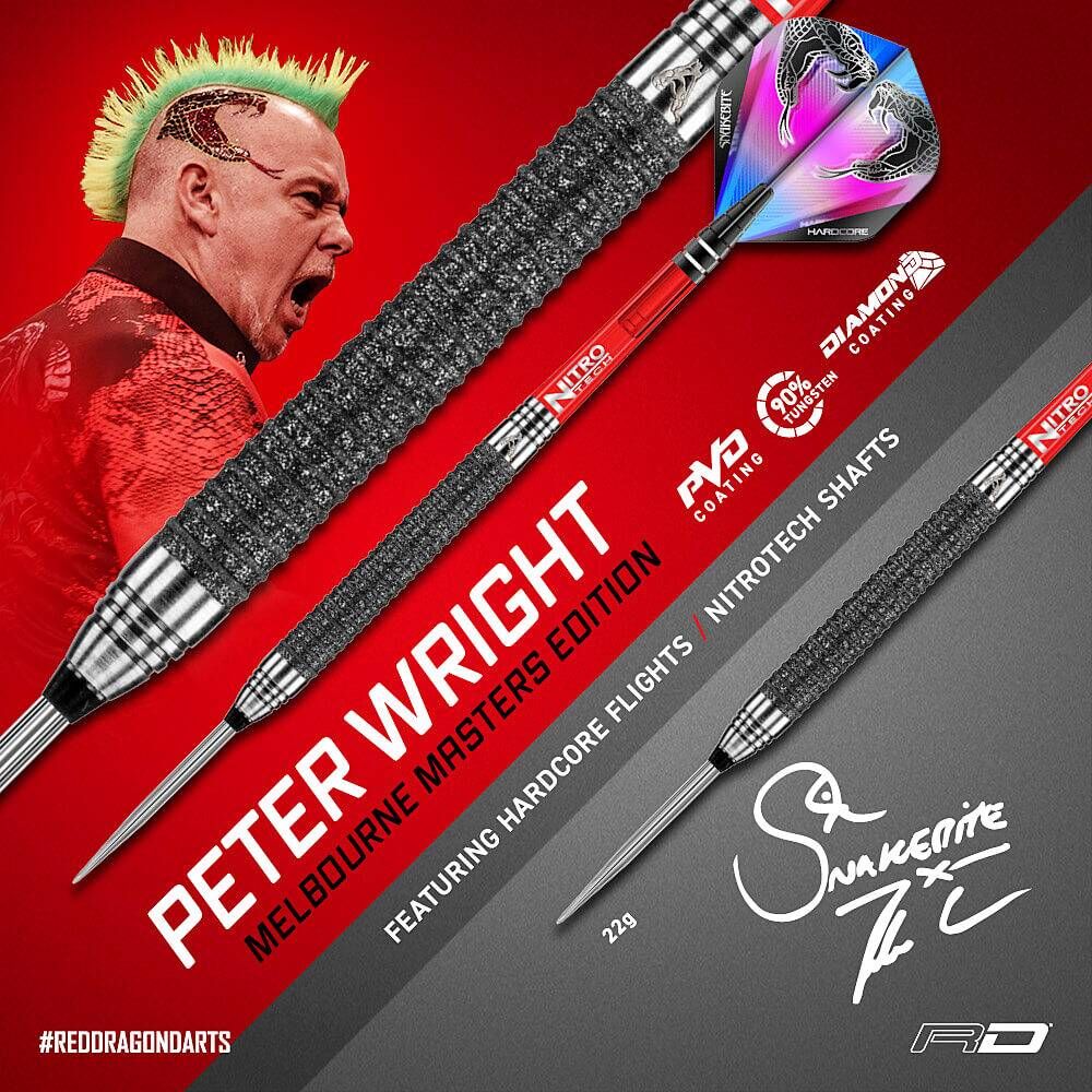 Red Dragon - Peter Wright Melbourne Masters Edition - Steeldart