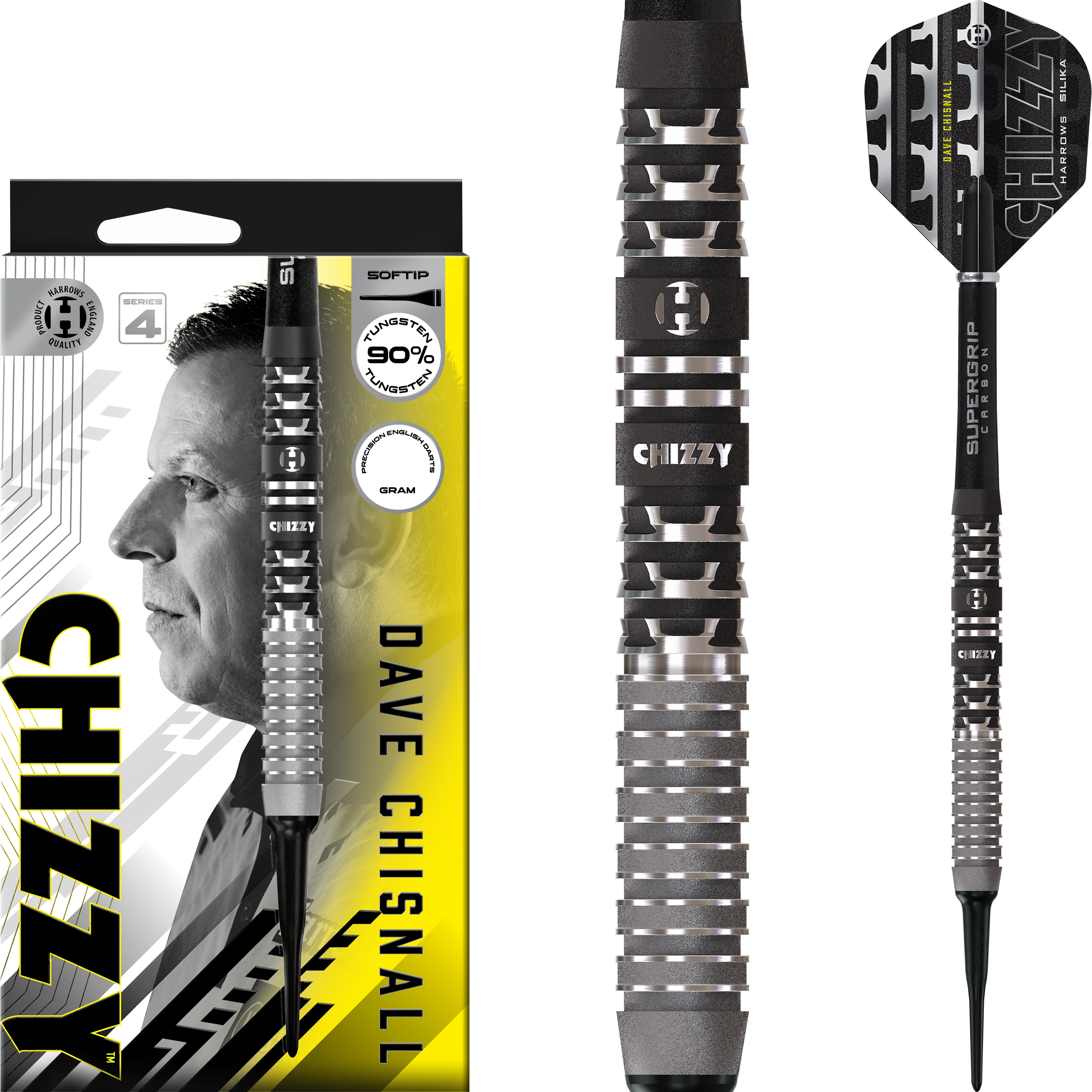 Harrows - Dave Chisnall GEN 4 - Softdart Harrows - Dave Chisnall GEN 4 - Softdart