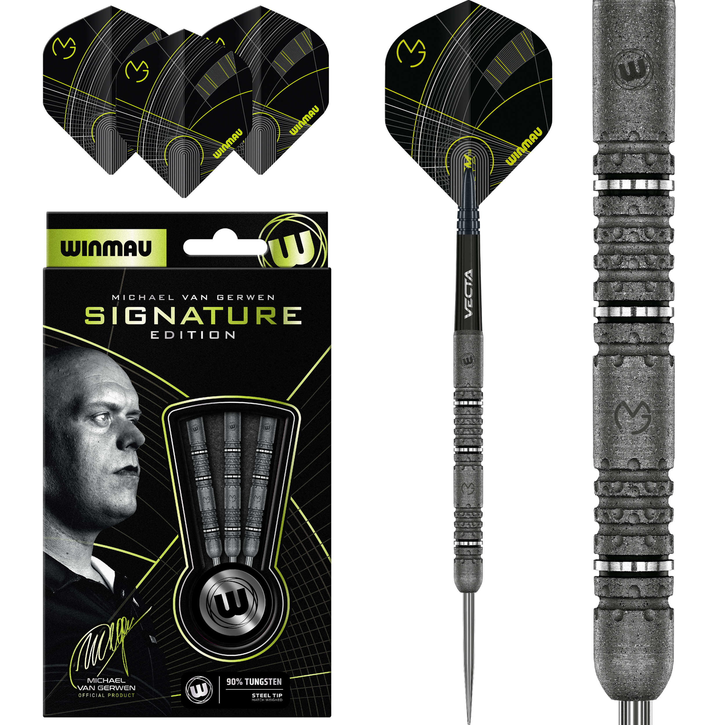 Winmau - Michael van Gerwen Signature Edition - Steeldart Winmau - Michael van Gerwen Signature Edition - Steeldart