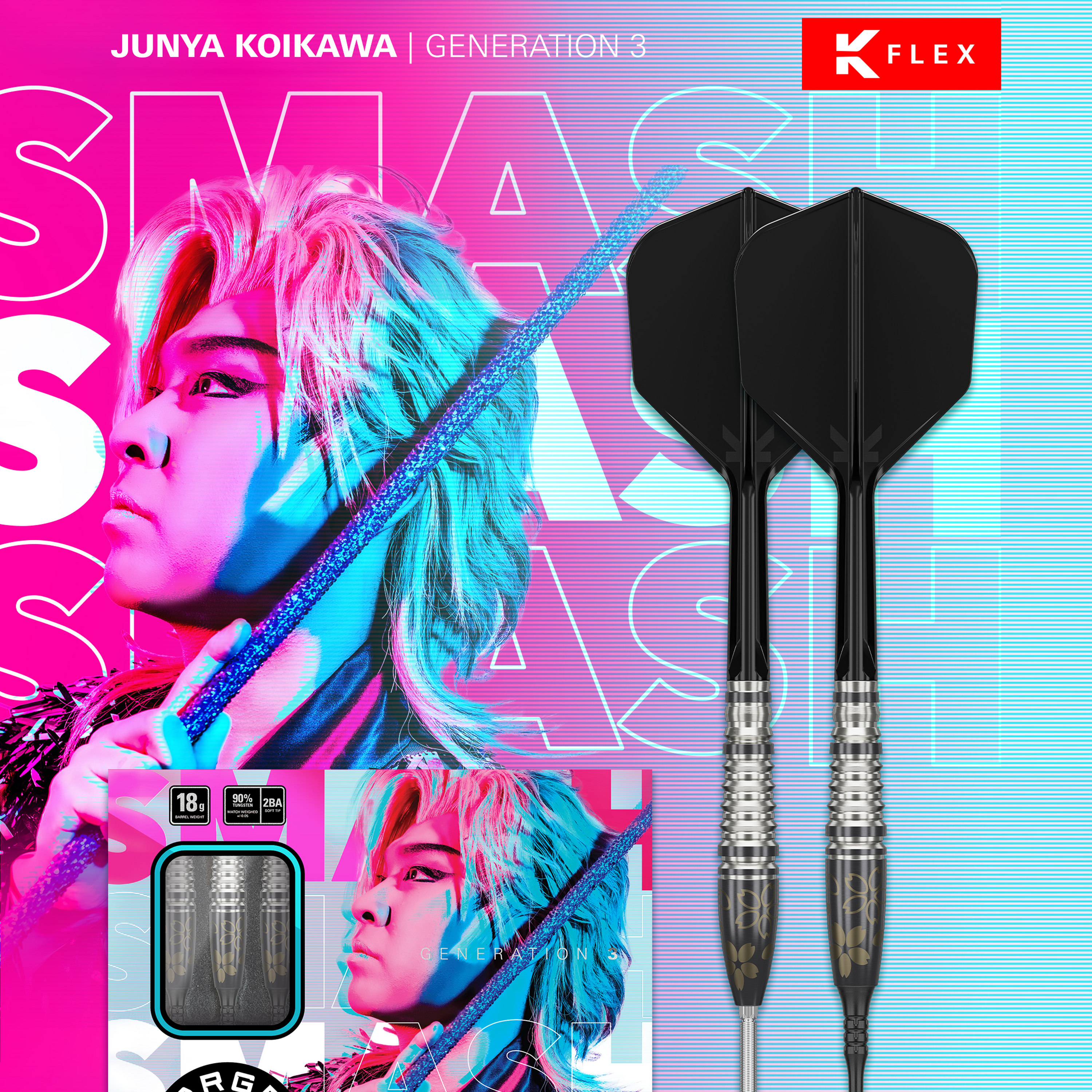 Target Japan - Swiss Point - Junya Koikawa GEN 3 - Steeldart Target Japan - Swiss Point - Junya Koikawa GEN 3 - Steeldart