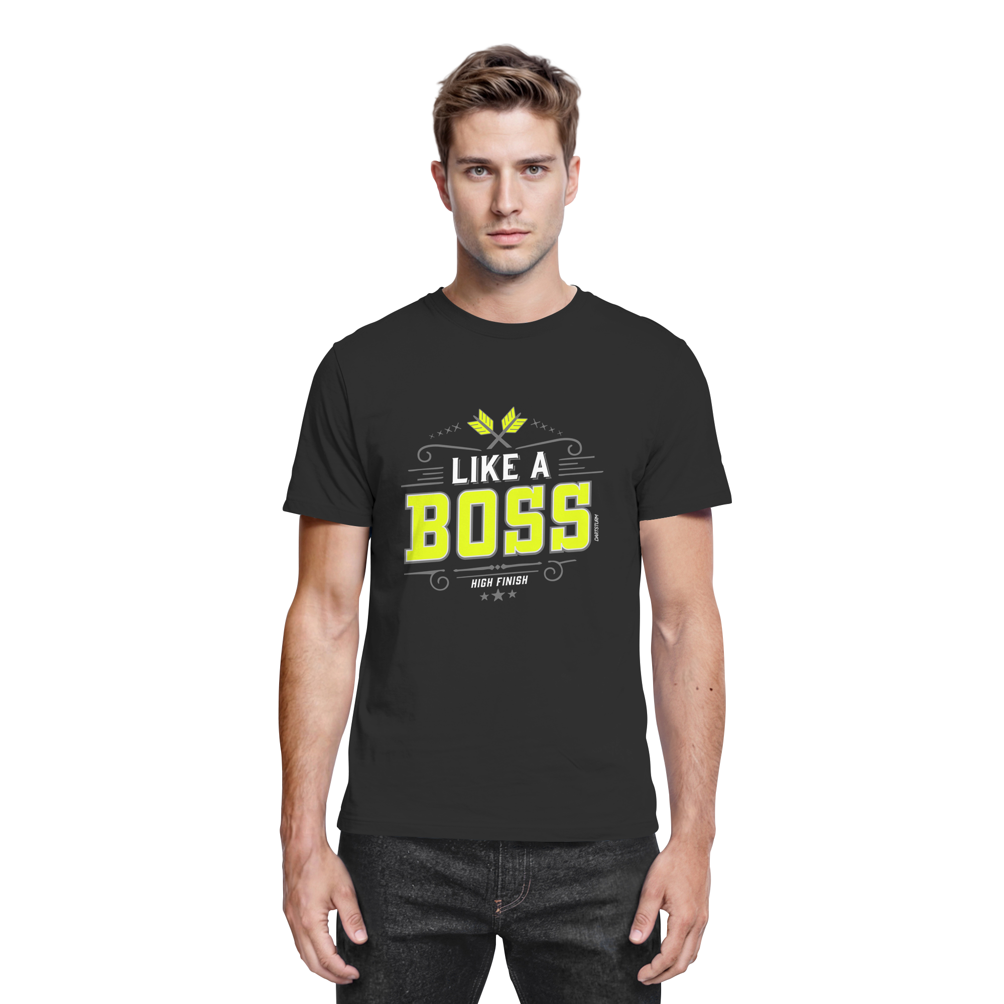 DartSturm - Like a Boss Yellow - Premium Shirt