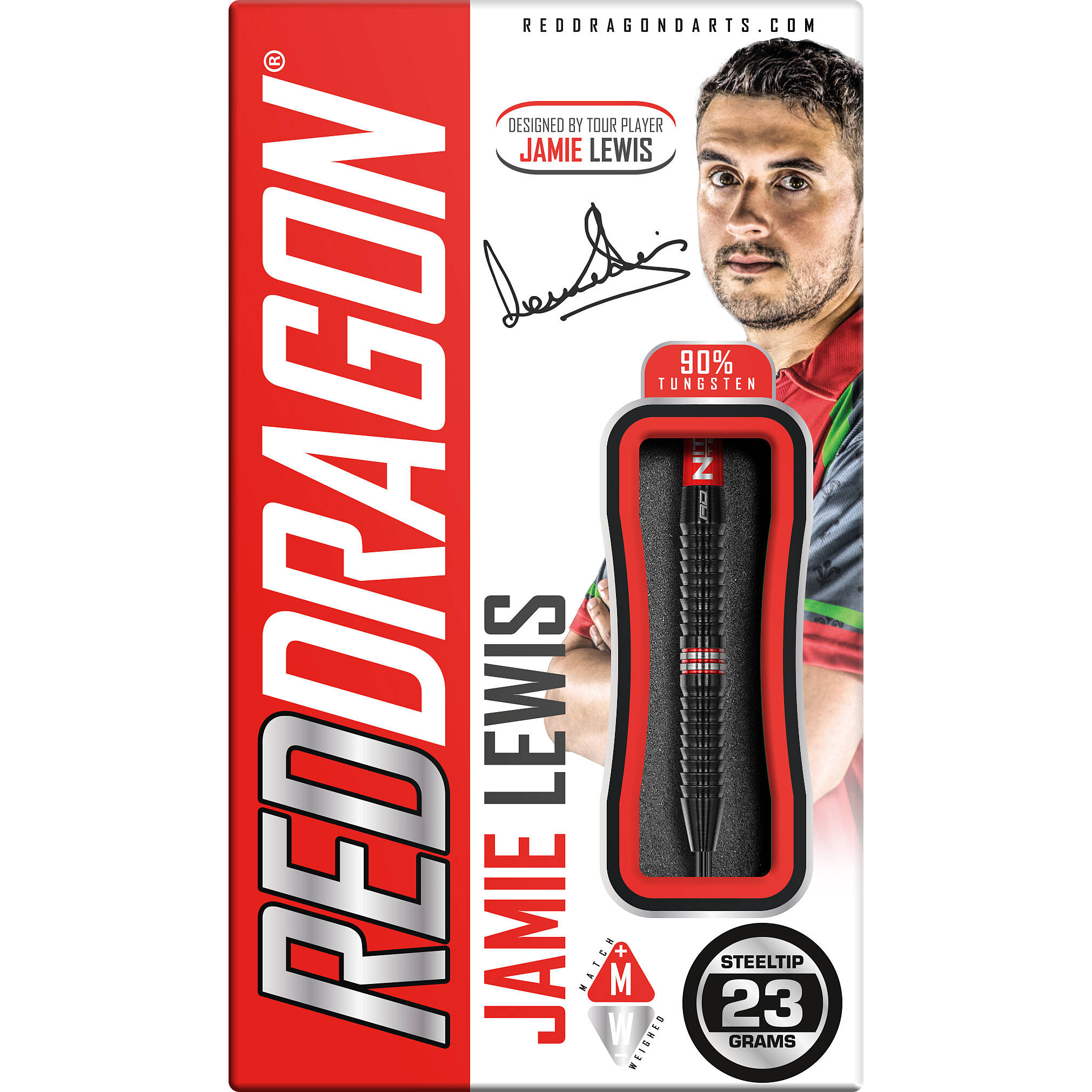 Red-Dragon-Jamie-Lewis-SE-Steeldart-Verpackung Red Dragon - Jamie Lewis SE - Steeldart