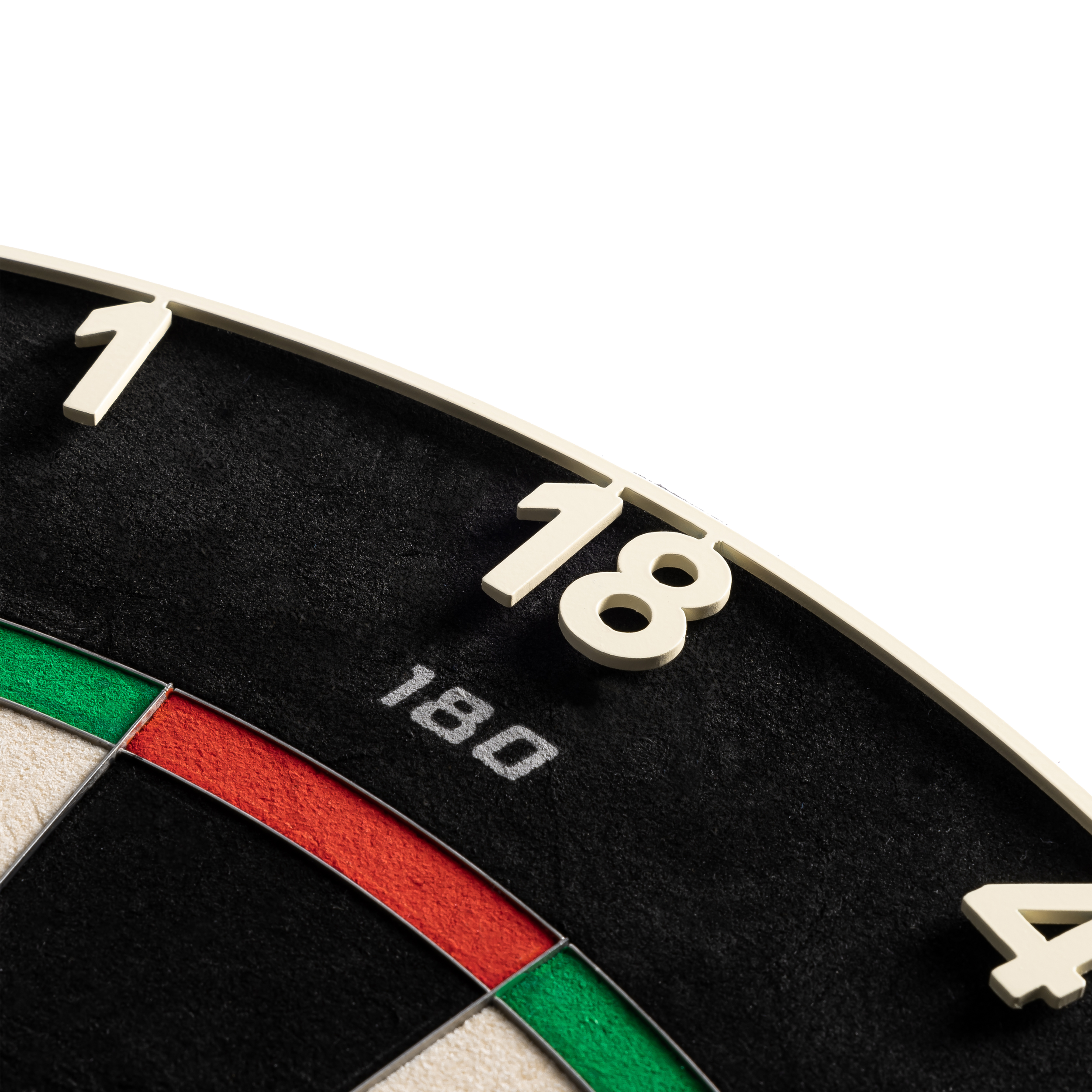 Precise180 - Endorphine Dartboard mit Lasercut Zahlenring Precise180 - Endorphine Dartboard mit Lasercut Zahlenring