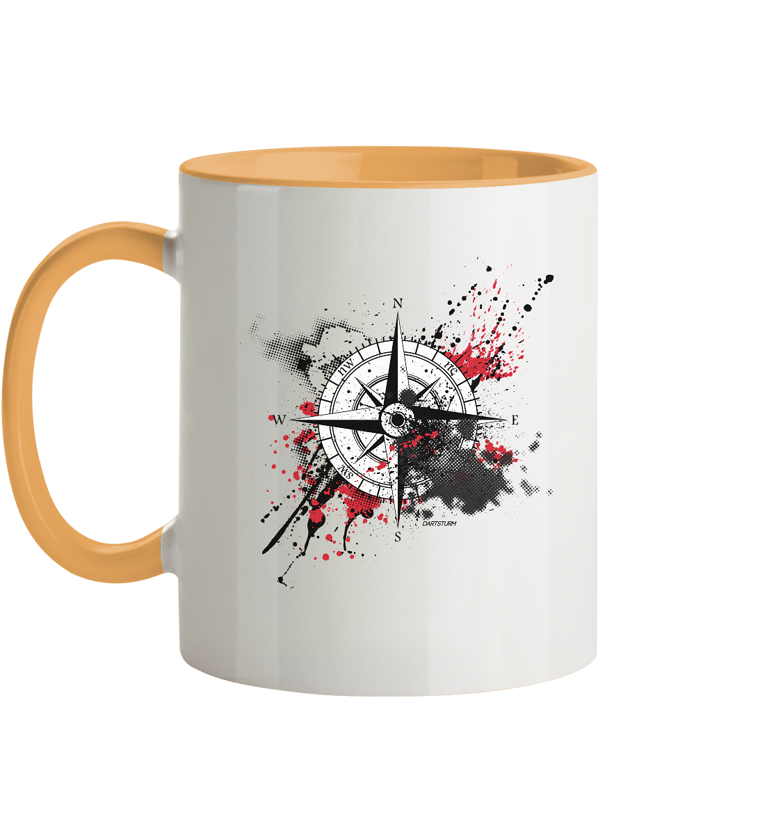DartSturm - Navigator - Tasse zweifarbig