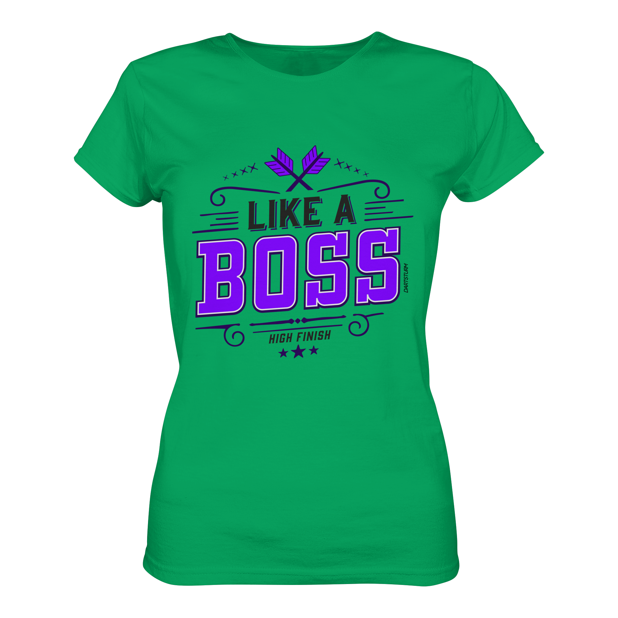 DartSturm - Like a Boss Purple - Ladies Premium Shirt DartSturm - Like a Boss Purple - Ladies Premium Shirt