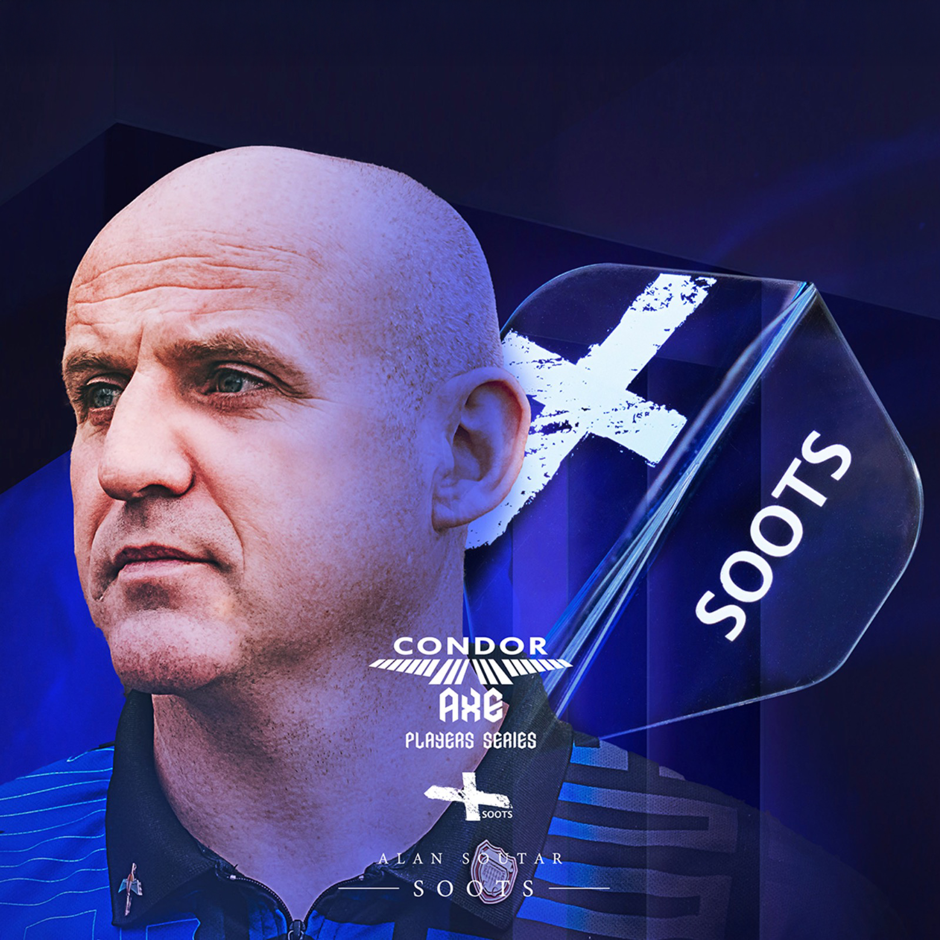 Condor - AXE Alan Soutar Flight Blau Transparent - Standard Condor - AXE Alan Soutar Flight Blau Transparent - Standard