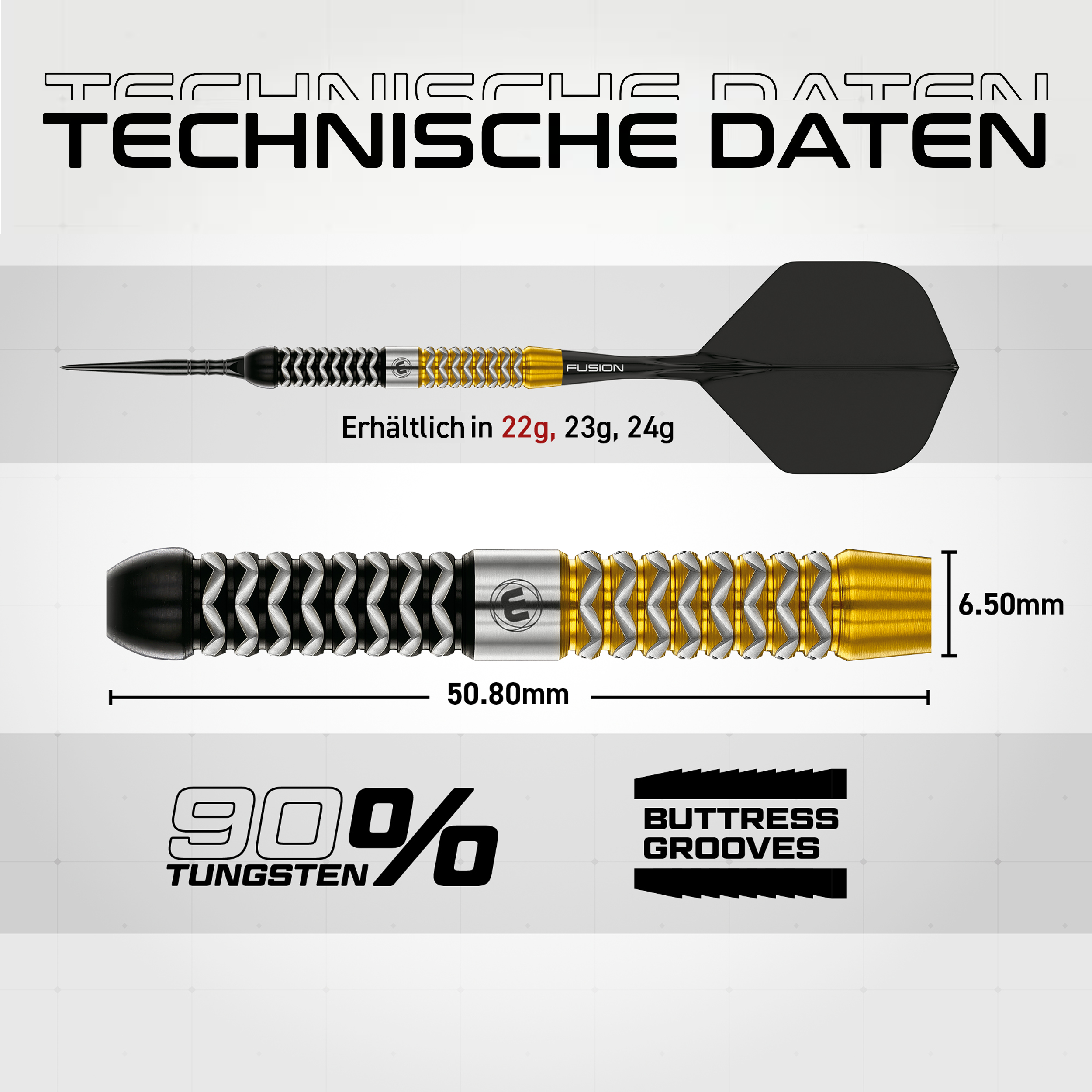 Winmau - Switch Point - Exion Parallel - Steeldart Winmau - Switch Point - Exion Parallel - Steeldart