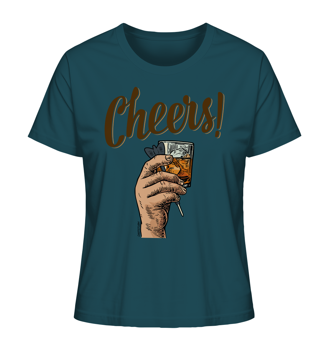 DartSturm - Cheers - Ladies Organic Shirt