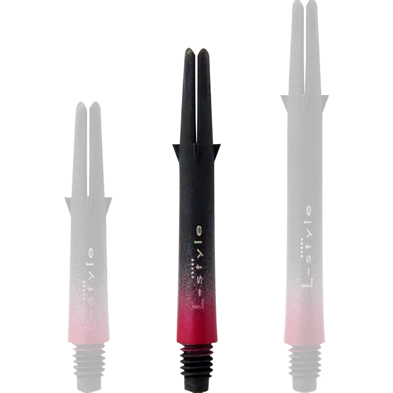 L-Style - Carbon L-Shaft Lock Straight TwoTone - Rot L-Style - Carbon L-Shaft Lock Straight TwoTone - Rot