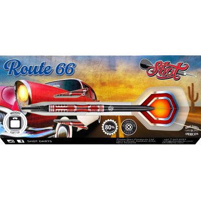 Shot-Americana-Route-66-Softdart-Verpackung Americana