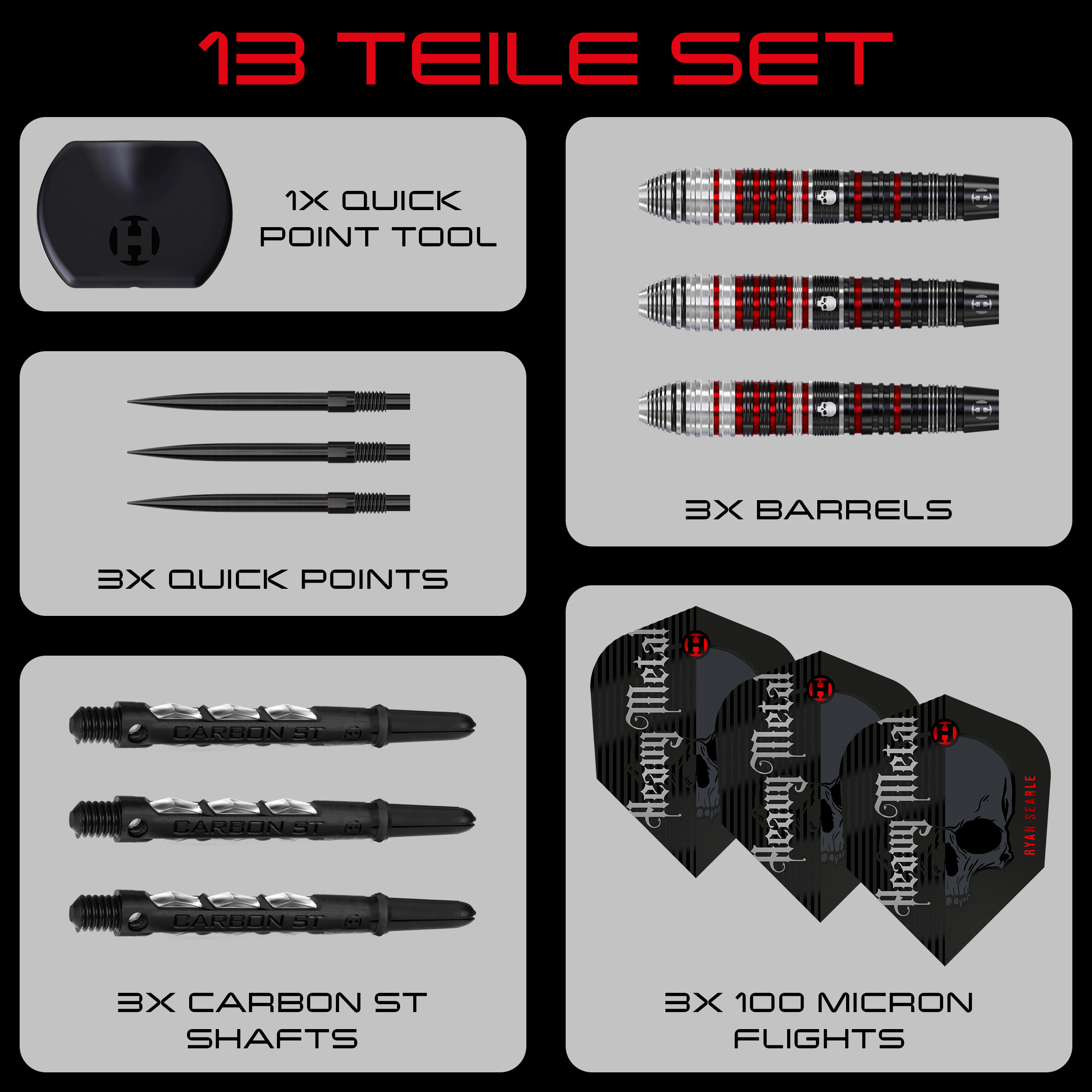 Harrows - Quick Point - Ryan Searle GEN 2 - Steeldart Harrows - Quick Point - Ryan Searle GEN 2 - Steeldart