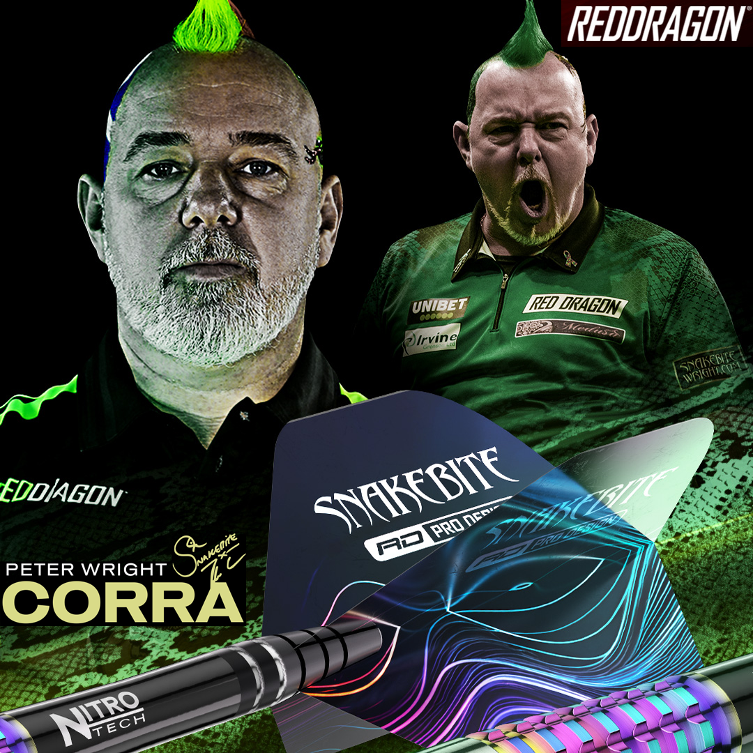 Red Dragon - Peter Wright Corra - Softdart Red Dragon - Peter Wright Corra - Softdart