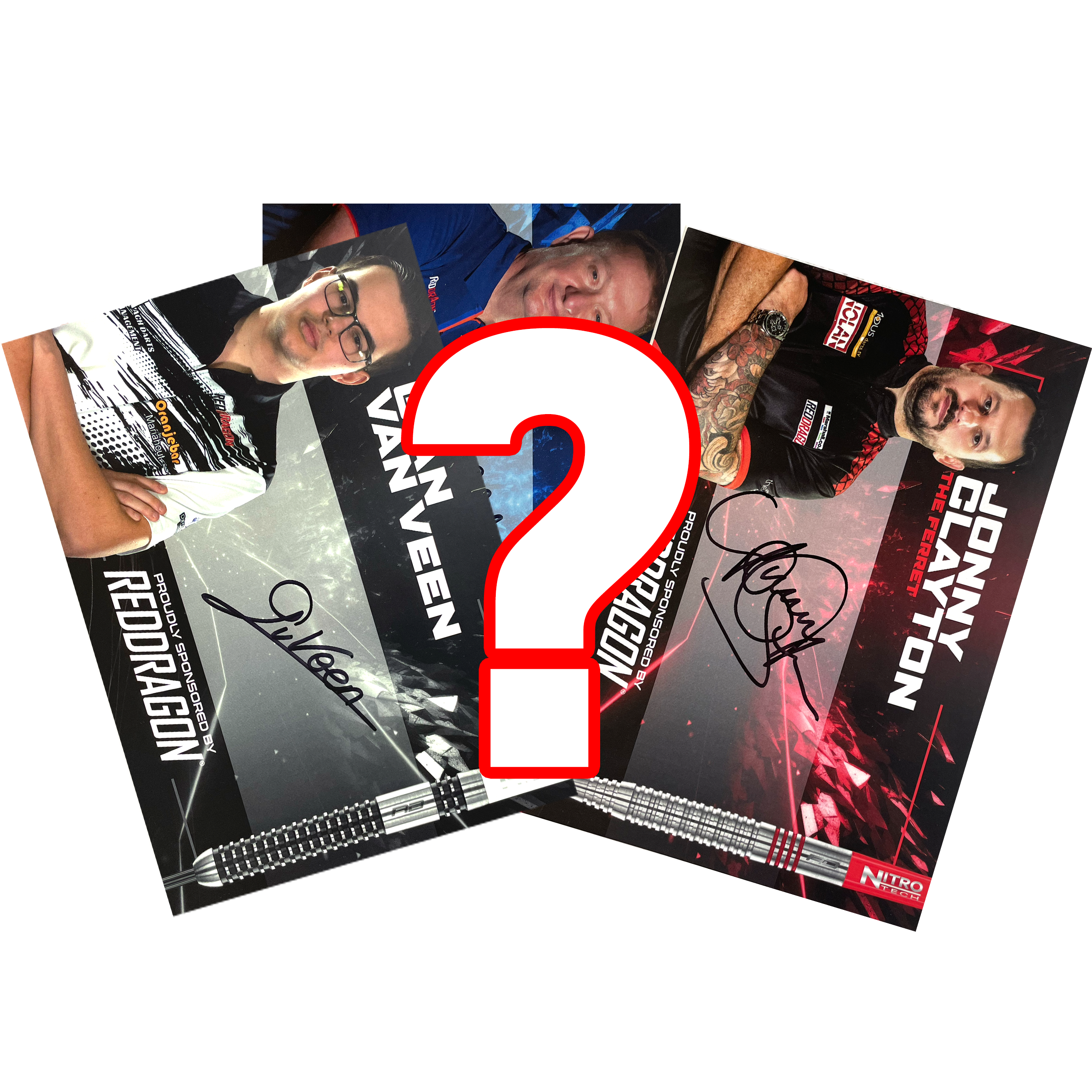 Red Dragon - Autogrammkarte