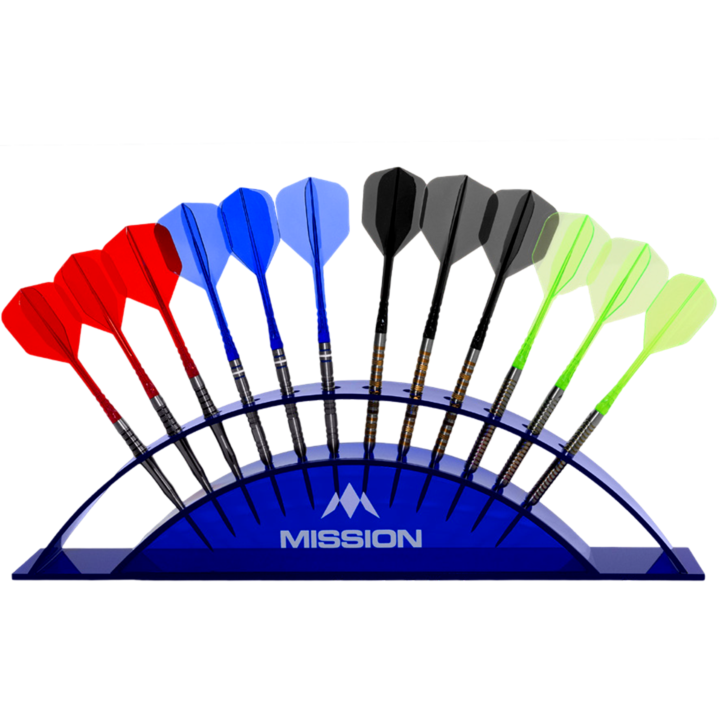 Mission - Acryl Dartständer Arc - 12-Fach