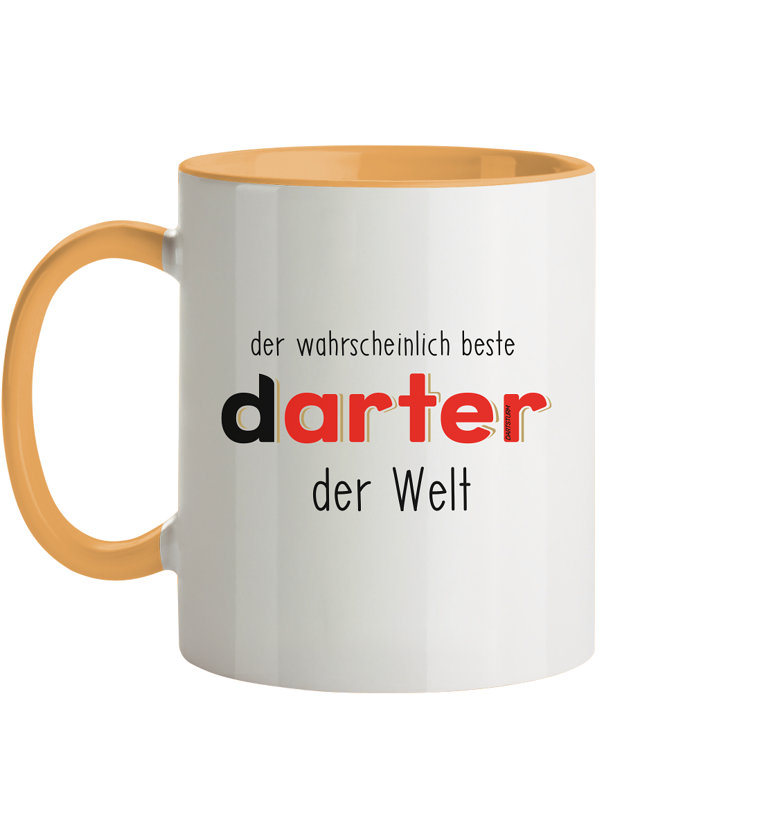 DartSturm - Der wahrscheinlich beste darter der Welt Schwarz - Tasse zweifarbig DartSturm - Der wahrscheinlich beste darter der Welt Schwarz - Tasse zweifarbig