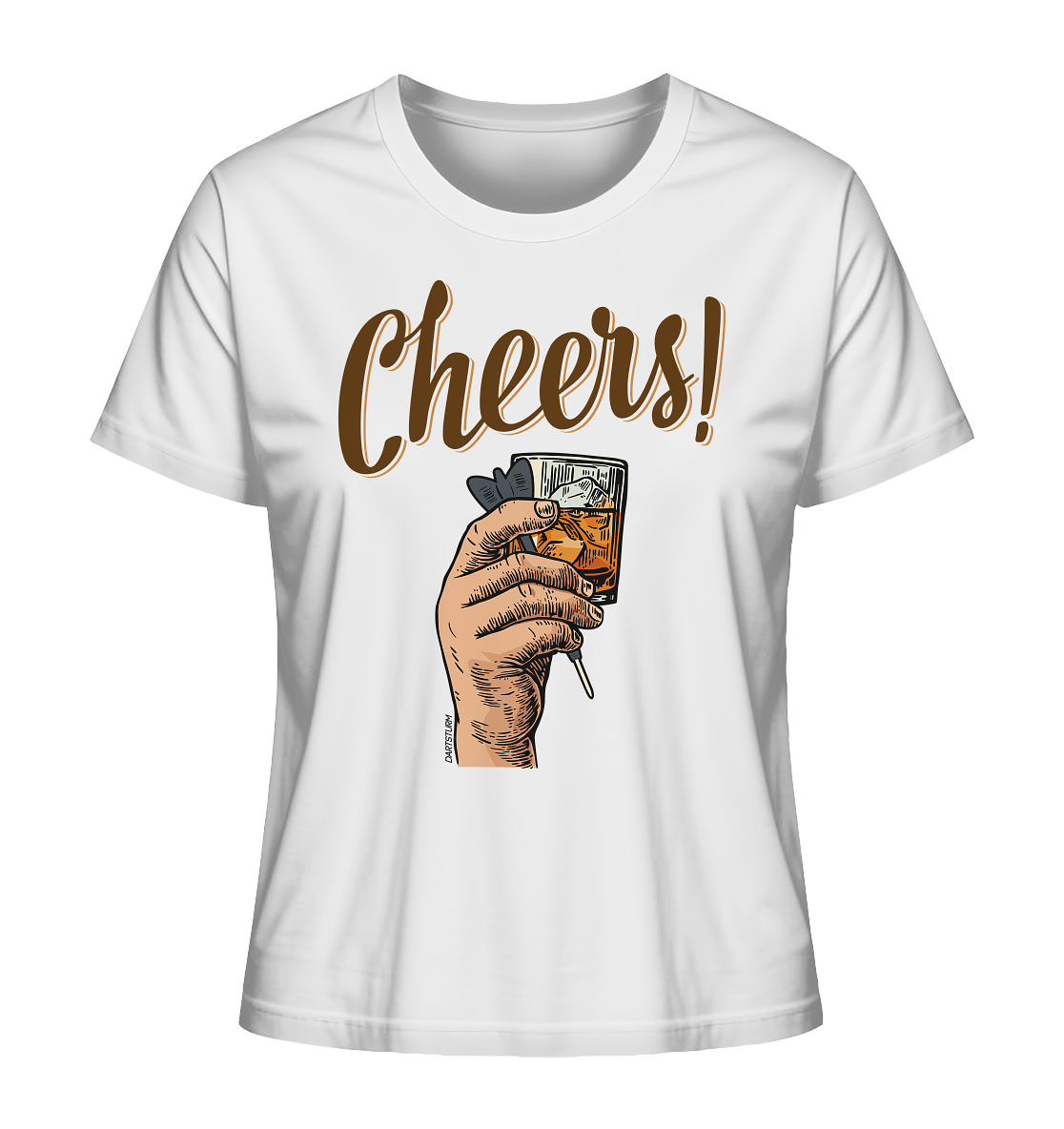 DartSturm - Cheers - Ladies Organic Shirt DartSturm - Cheers - Ladies Organic Shirt