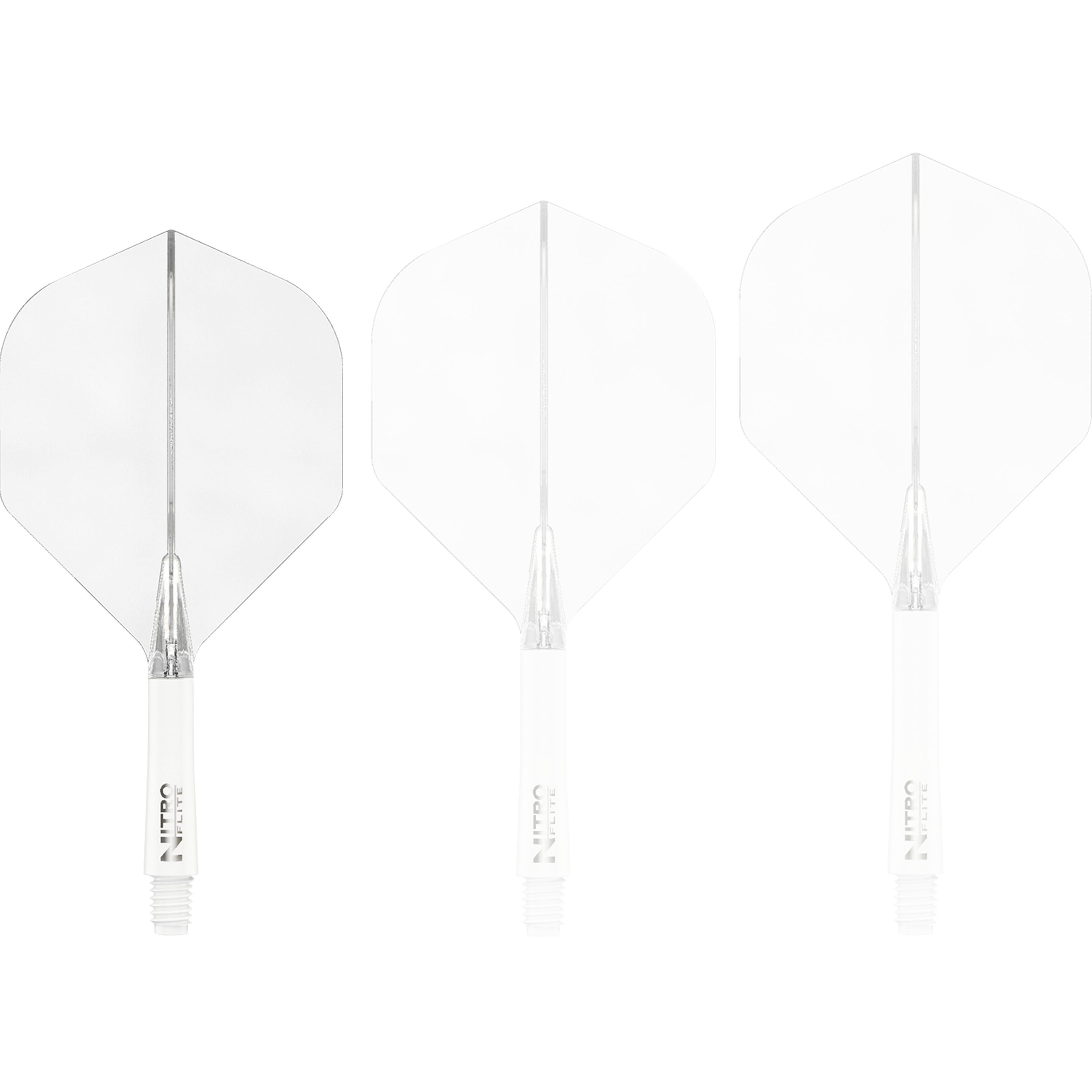 Red Dragon - Nitro Flite Flight Weiß - Transparent Red Dragon - Nitro Flite Flight Weiß - Transparent