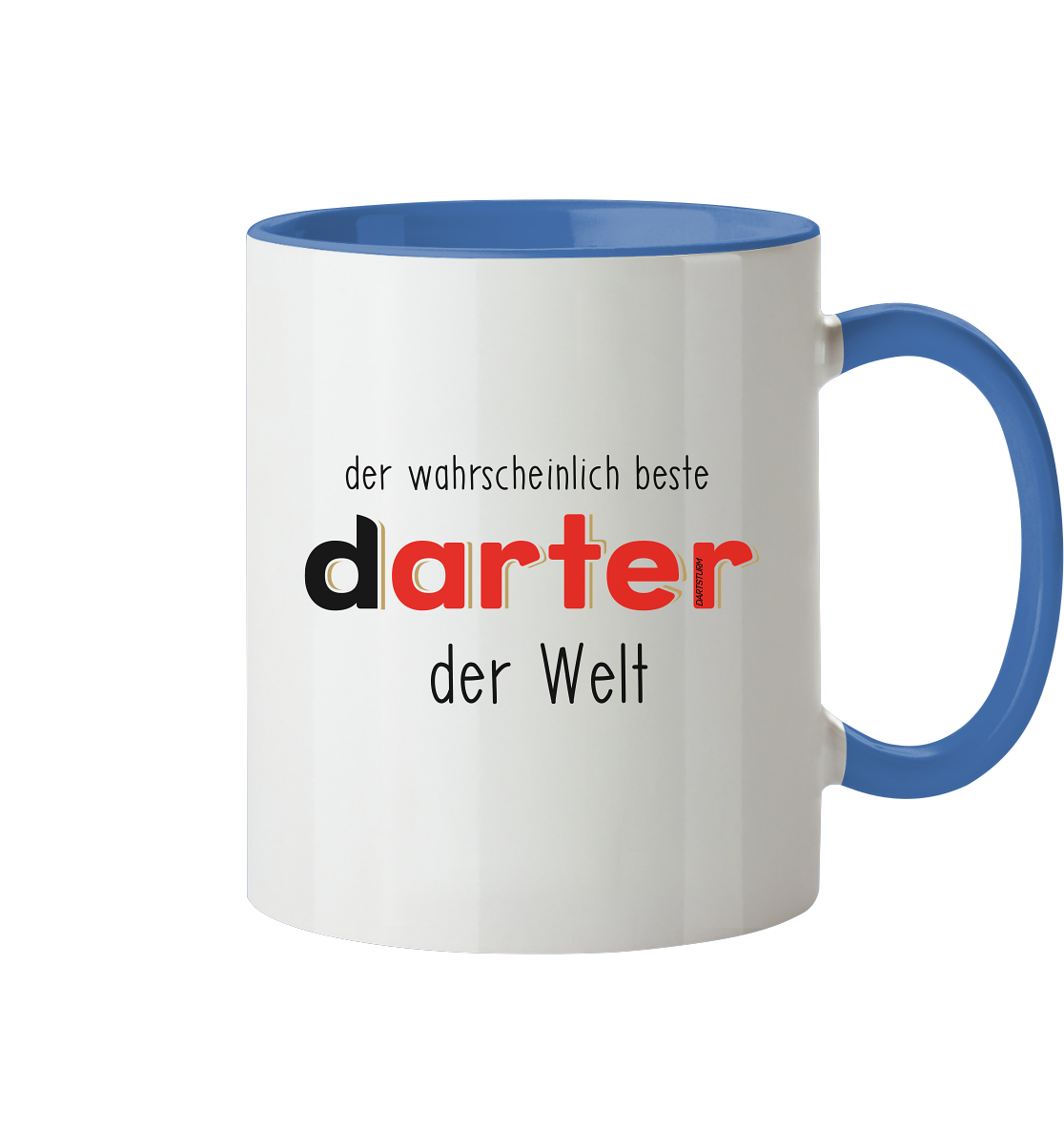 DartSturm - Der wahrscheinlich beste darter der Welt Schwarz - Tasse zweifarbig DartSturm - Der wahrscheinlich beste darter der Welt Schwarz - Tasse zweifarbig
