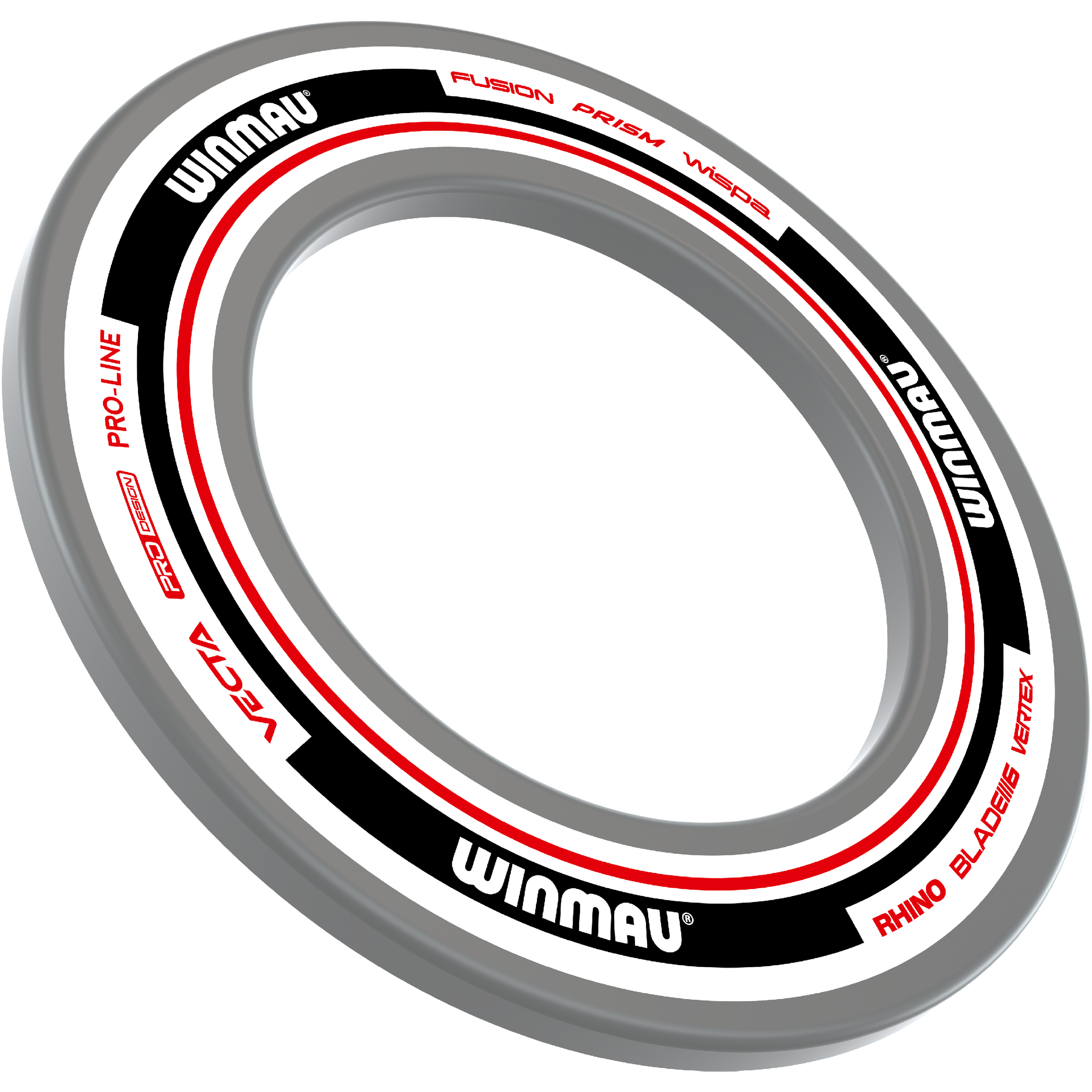 Winmau - Advance Weiß Rot - Surround