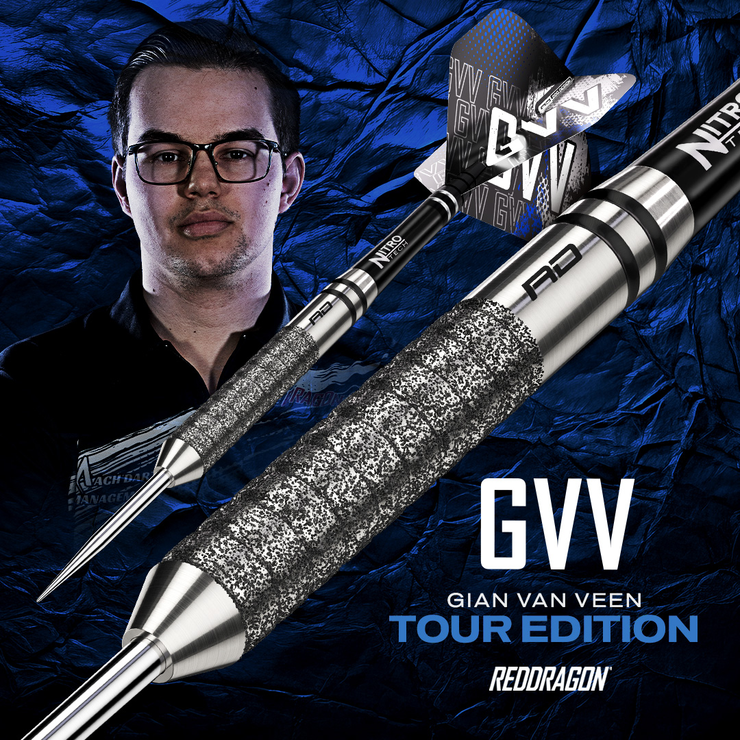 Red Dragon - Gian van Veen Tour Edition - Steeldart