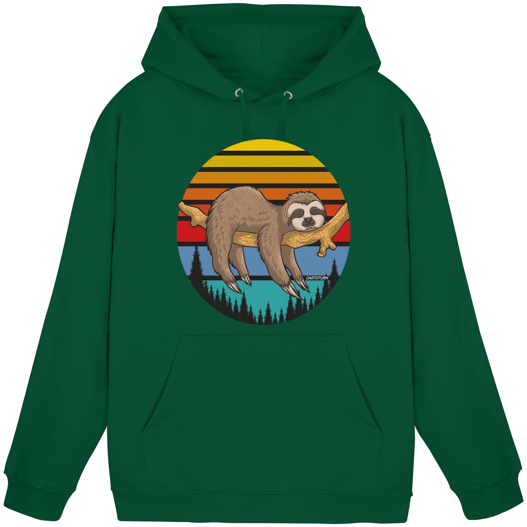 DartSturm - Lazy Sloth - Basic Unisex Hoodie DartSturm - Lazy Sloth - Basic Unisex Hoodie