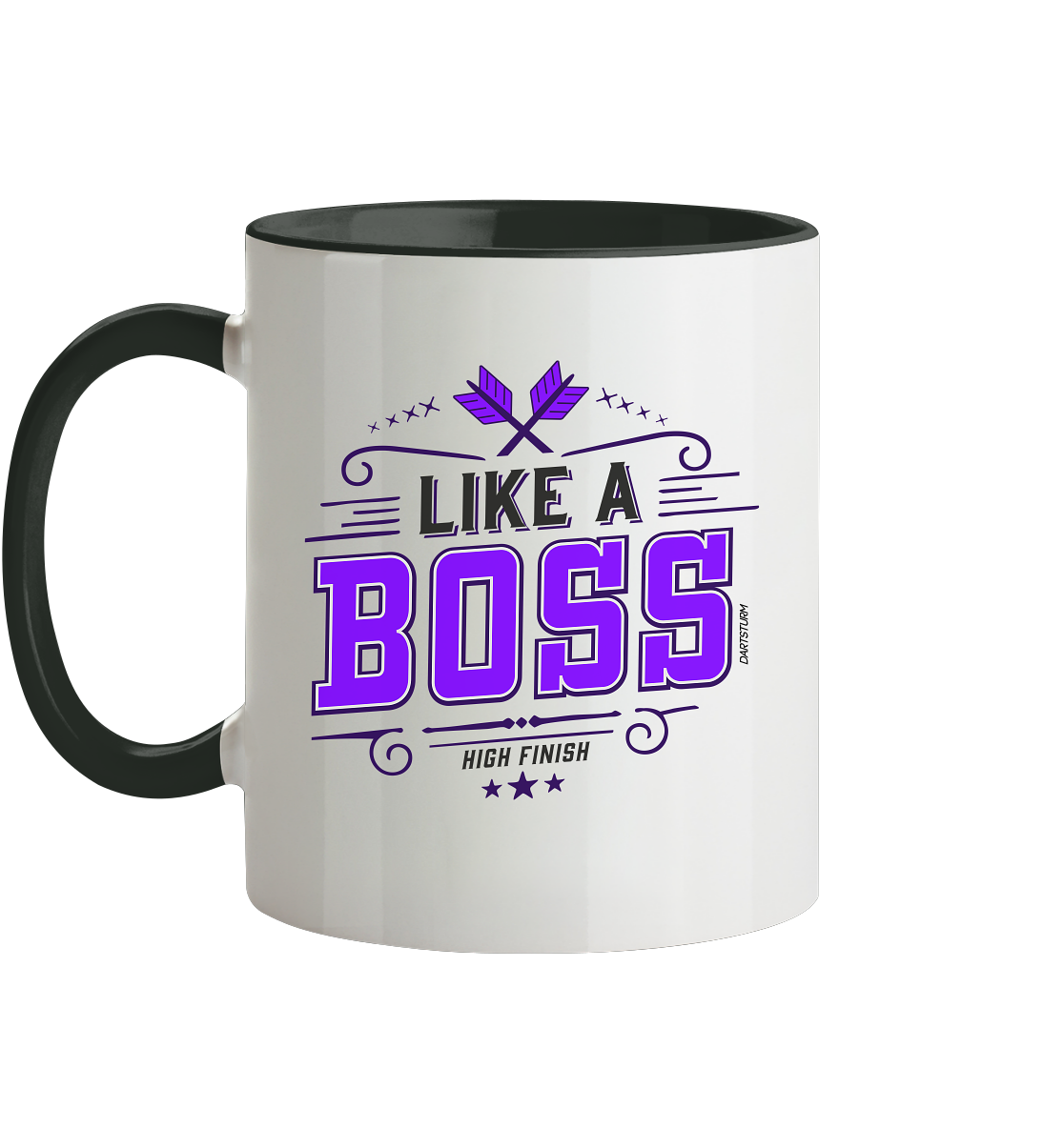 DartSturm - Like a Boss Purple - Tasse zweifarbig