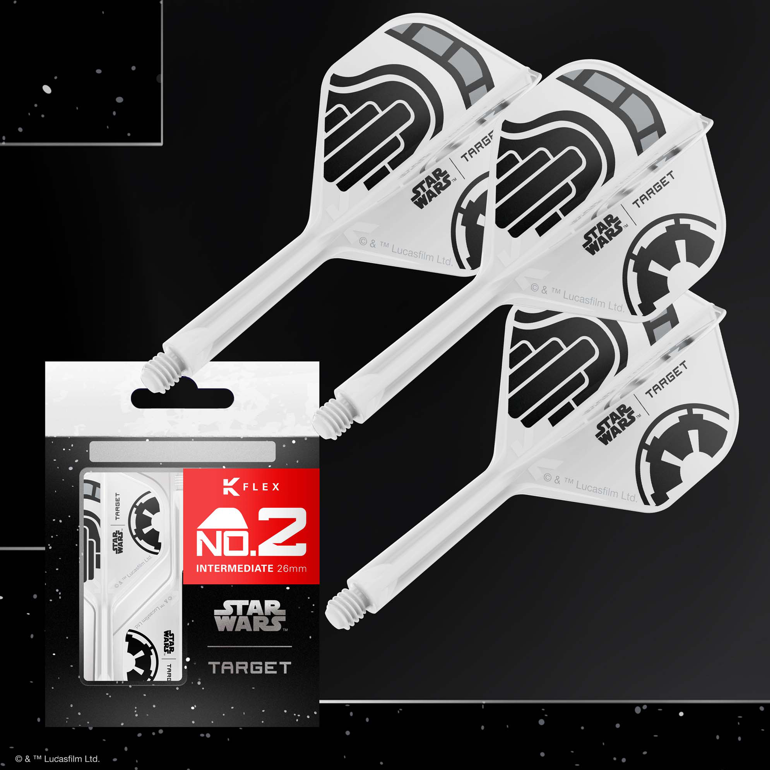 Target - K-Flex Flightsystem Star Wars Storm Trooper - No2 Target - K-Flex Flightsystem Star Wars Storm Trooper - No2