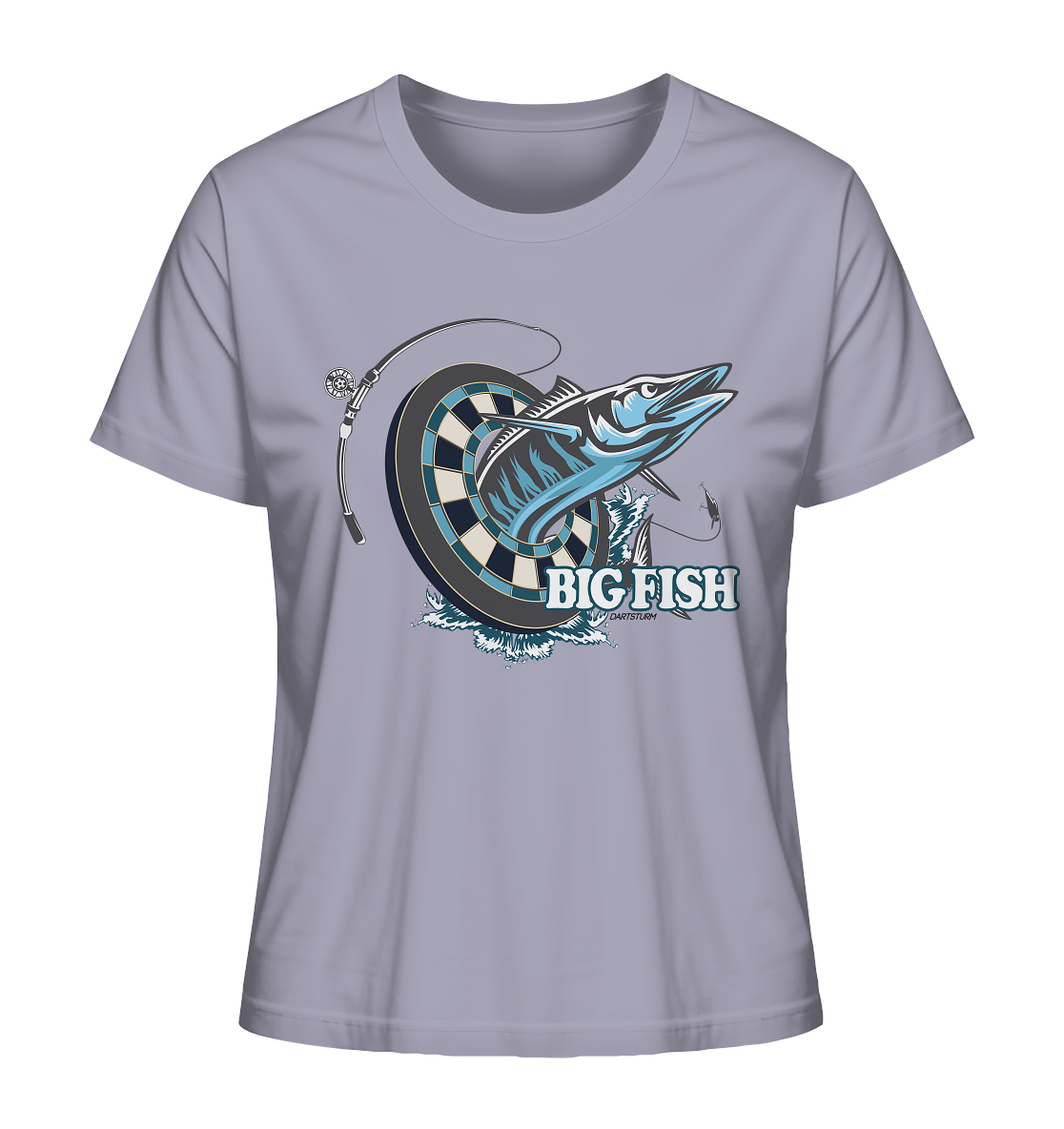 DartSturm - Big Fish - Ladies Organic Shirt DartSturm - Big Fish - Ladies Organic Shirt