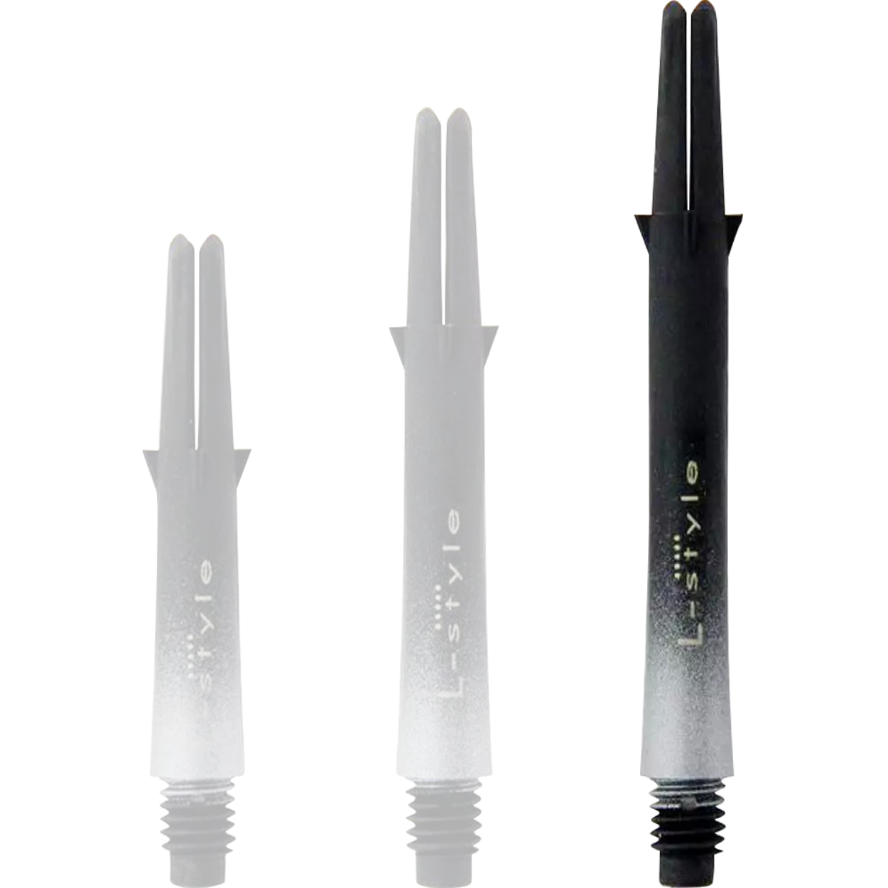 L-Style - Carbon L-Shaft Lock Straight TwoTone - Silber L-Style - Carbon L-Shaft Lock Straight TwoTone - Silber