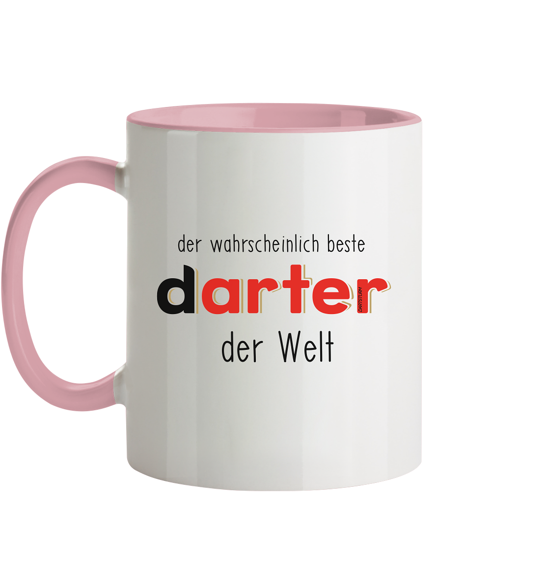 DartSturm - Der wahrscheinlich beste darter der Welt Schwarz - Tasse zweifarbig DartSturm - Der wahrscheinlich beste darter der Welt Schwarz - Tasse zweifarbig