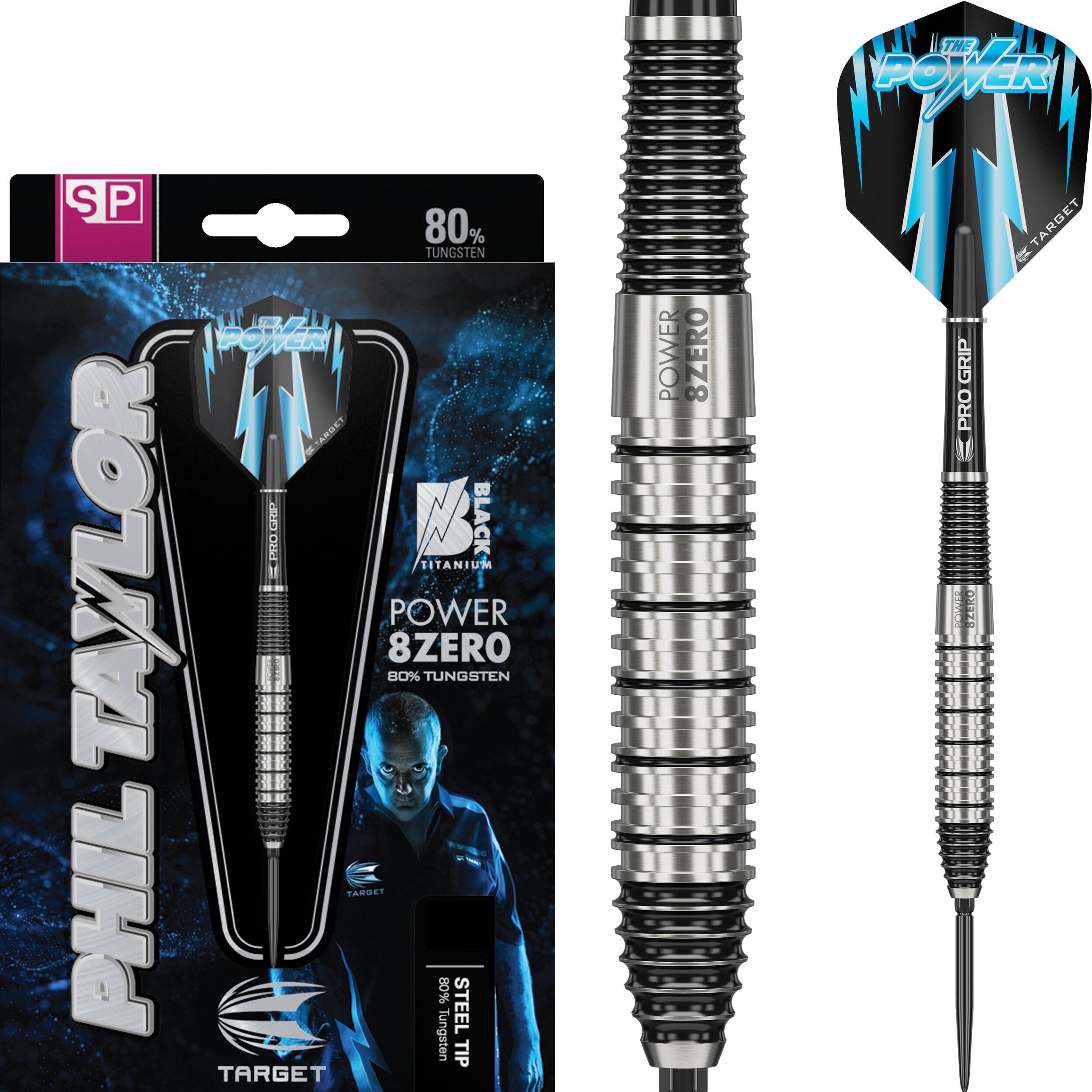 Target - Swiss Point - Phil Taylor Power 8zero GEN 2 - Steeldart