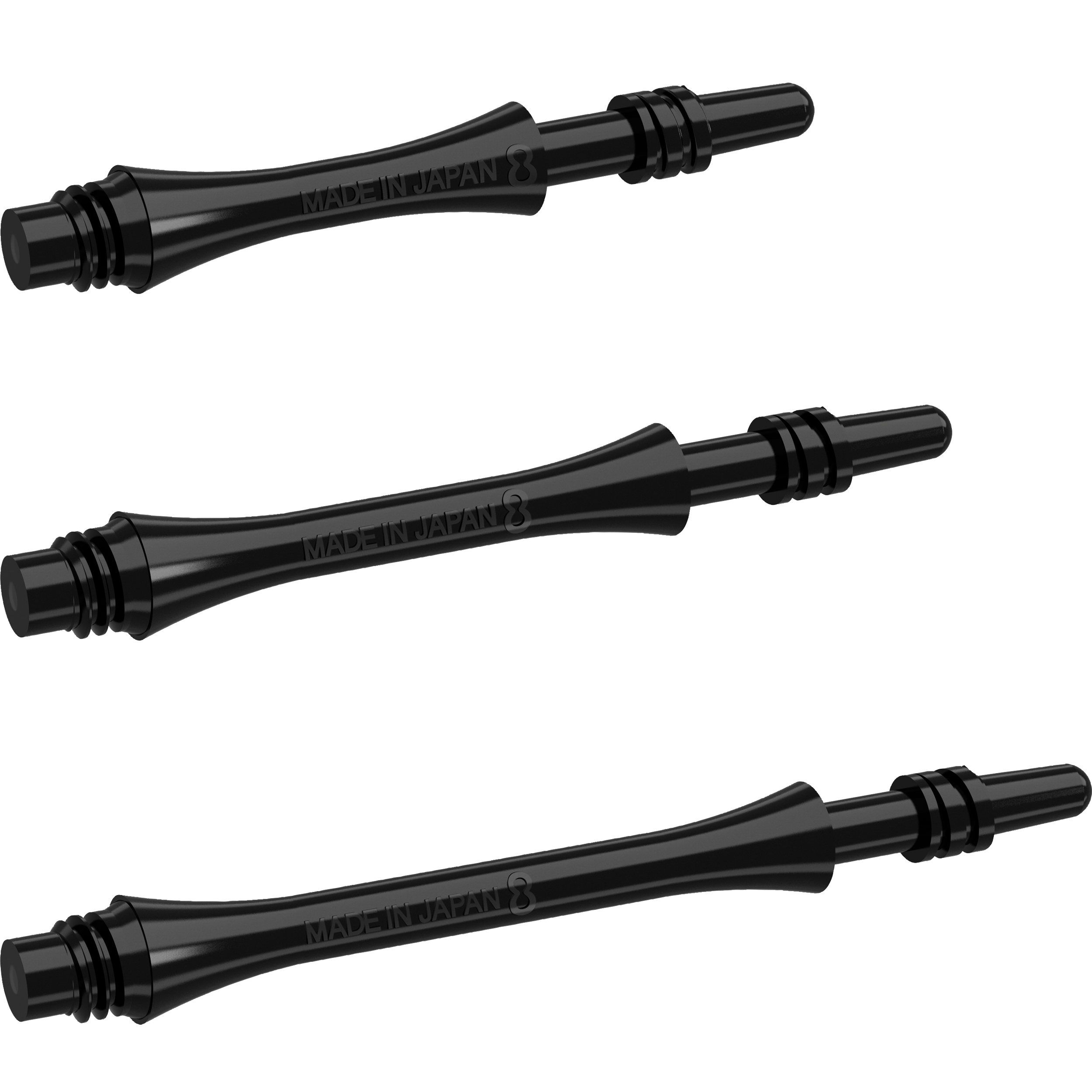 8 Flight - Slim Spin Shaft - Schwarz 8 Flight - Slim Spin Shaft - Schwarz