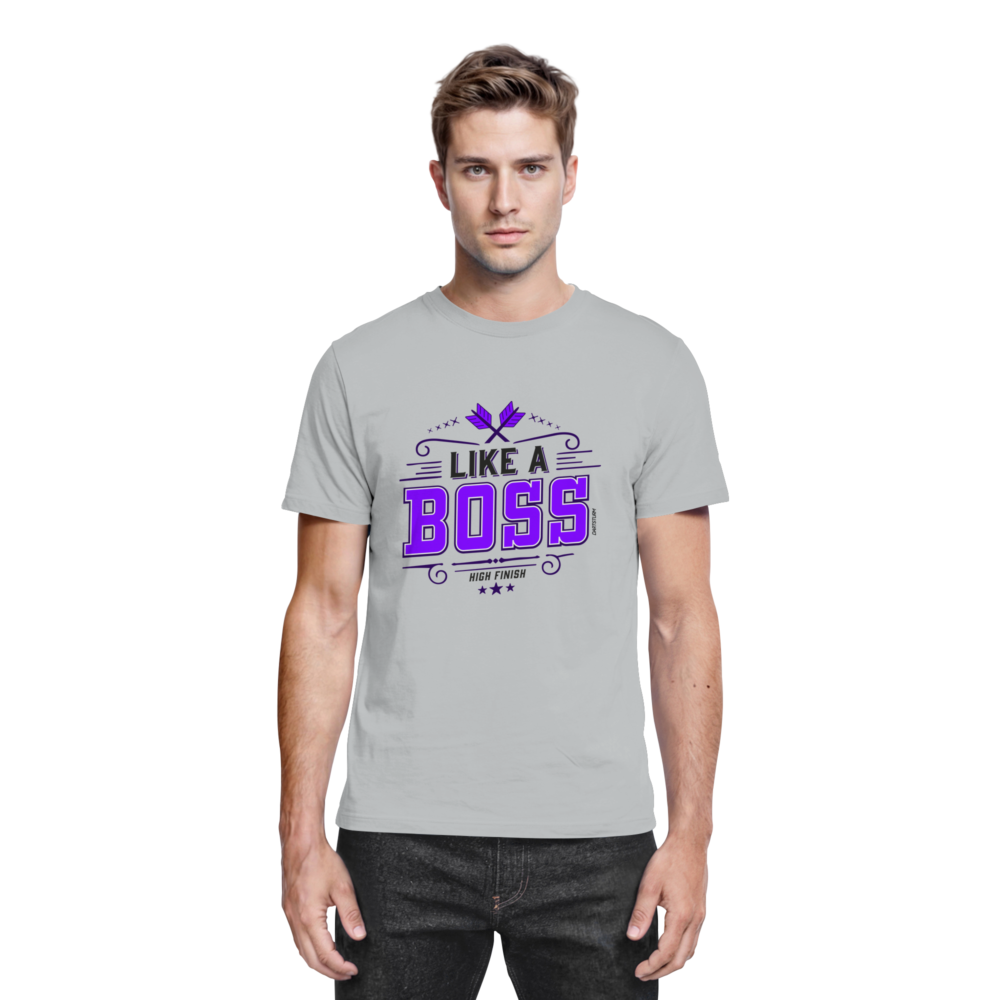 DartSturm - Like a Boss Purple - Premium Shirt DartSturm - Like a Boss Purple - Premium Shirt