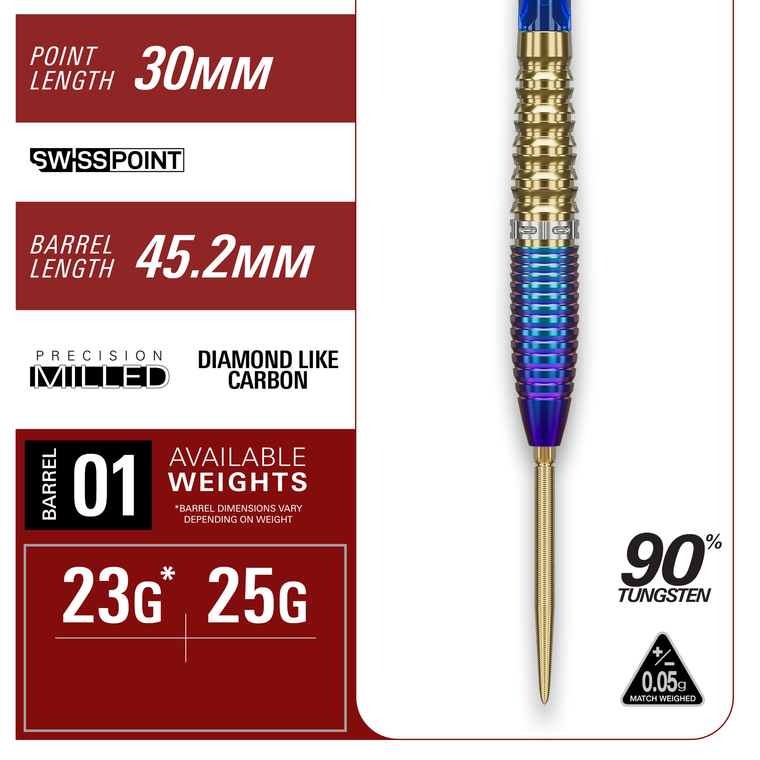 Target Japan - Swiss Point - Tung Suk GEN 2 - Steeldart