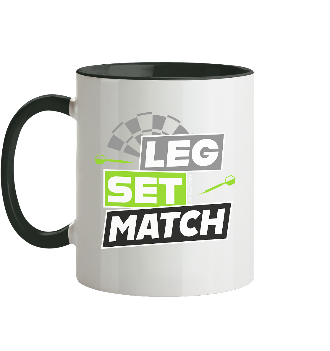 DartSturm - Leg Set Match - Tasse zweifarbig