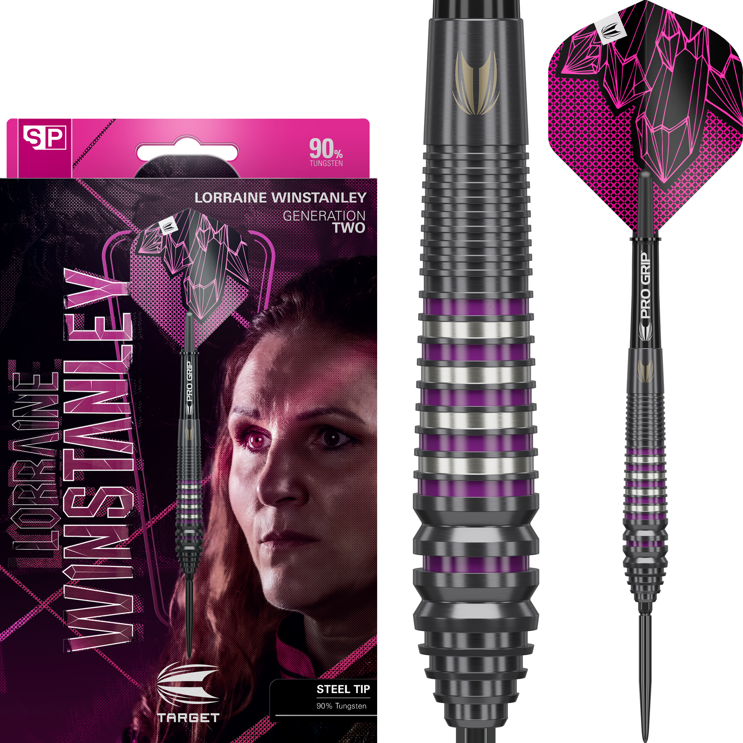 Target - Swiss Point - Lorraine Winstanley GEN 2 - Steeldart