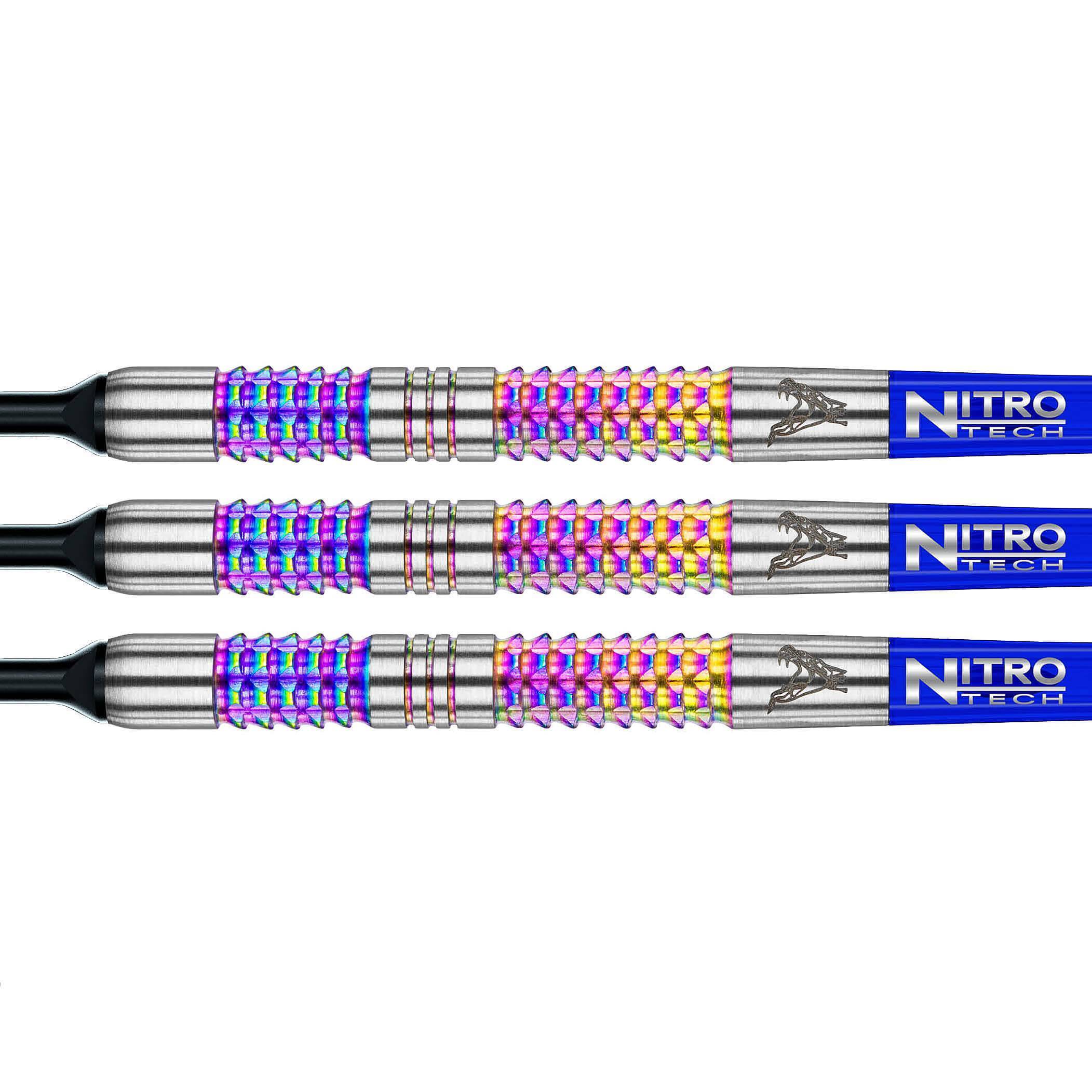 Reddragon-Peter-Wright-Mamba-Rainbow-Softdart-Snakebite-Barrel-Details Red Dragon - Peter Wright - Mamba Rainbow - Softdart