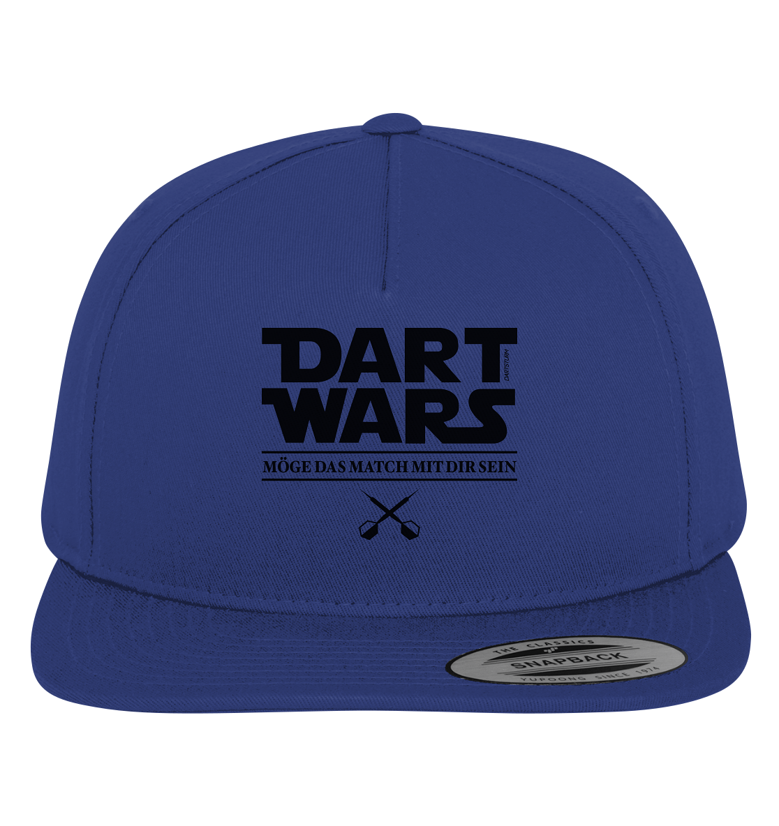 DartSturm - Dart Wars Schwarz - Premium Snapback