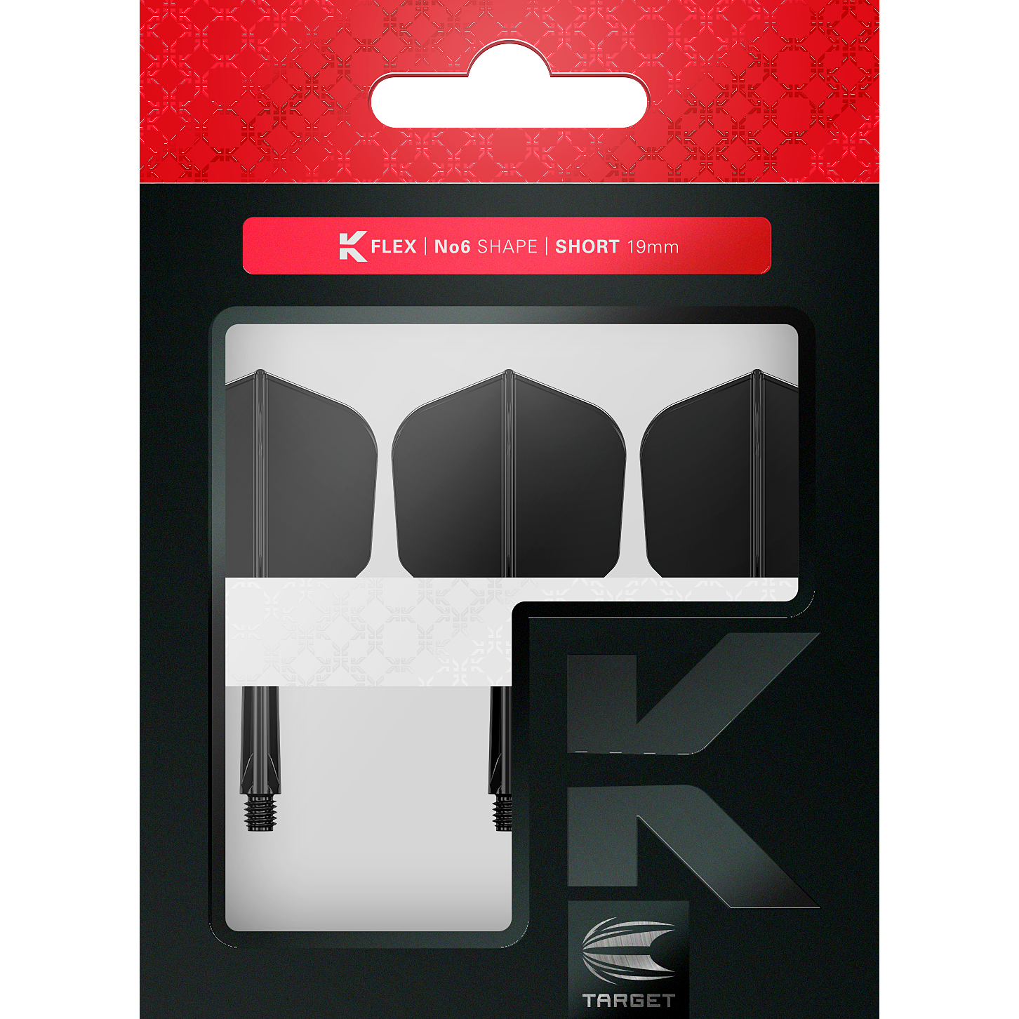 Target - K-Flex Flightsystem Schwarz - No6 Target - K-Flex Flightsystem Schwarz - No6