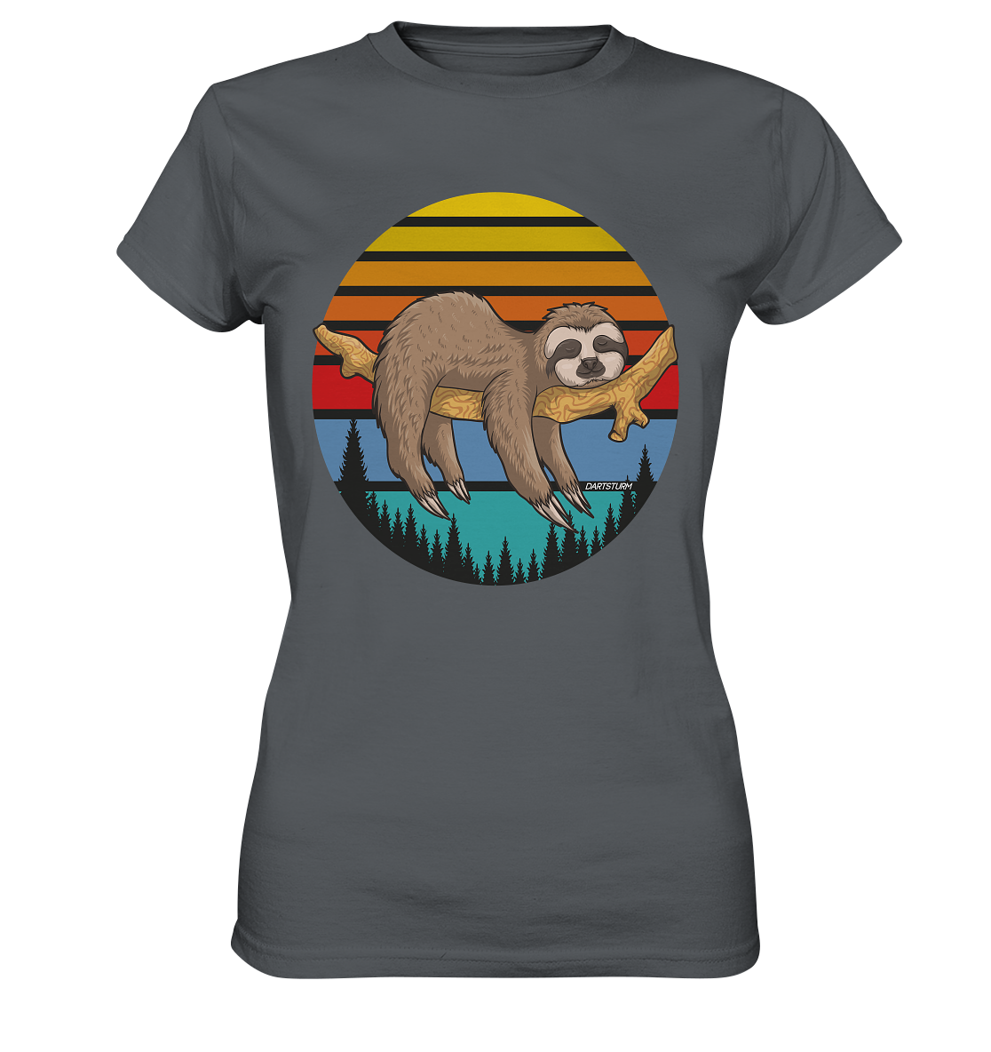 DartSturm - Lazy Sloth - Ladies Premium Shirt